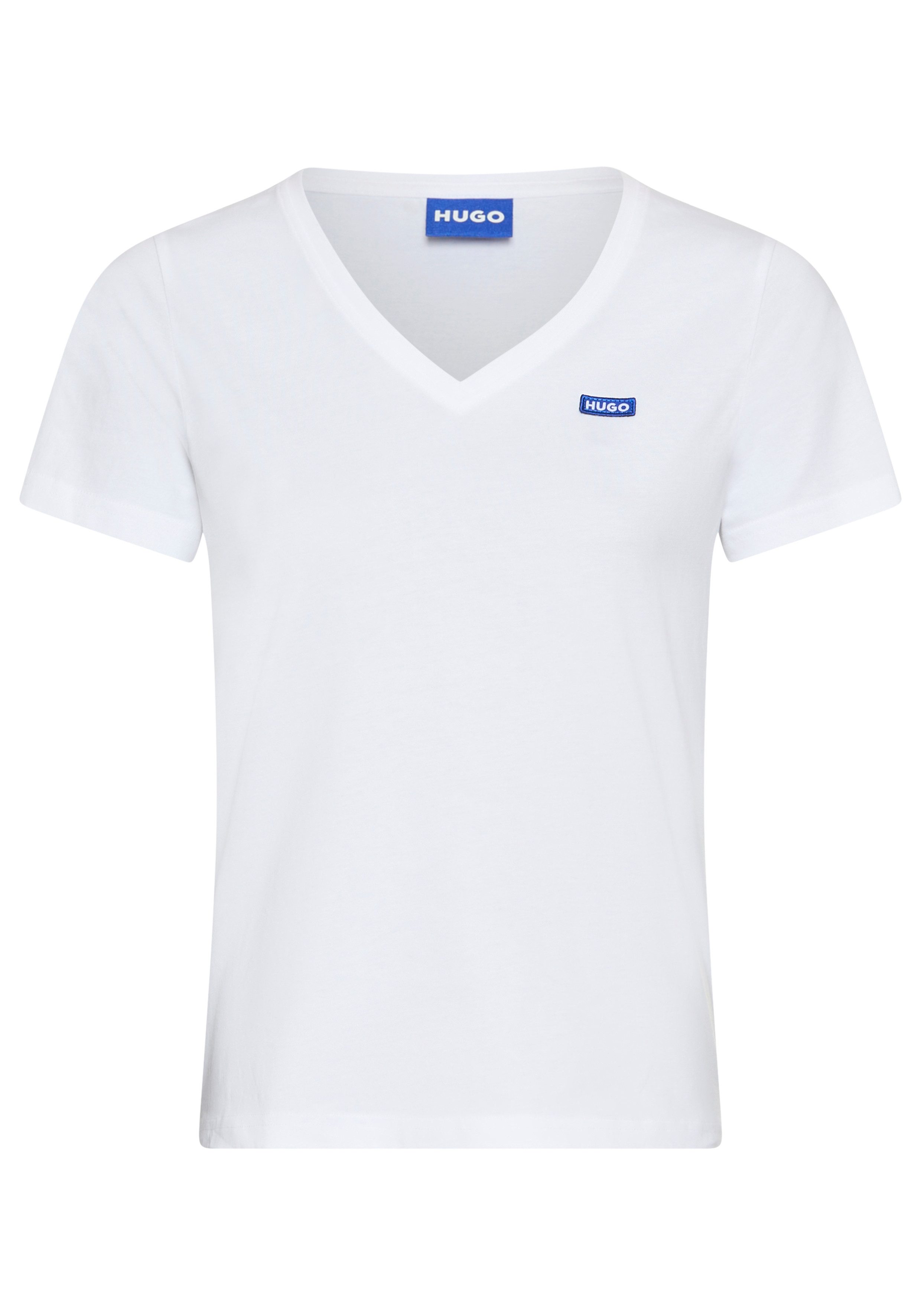 HUGO Blue T-Shirt Classic V mit günstig online kaufen