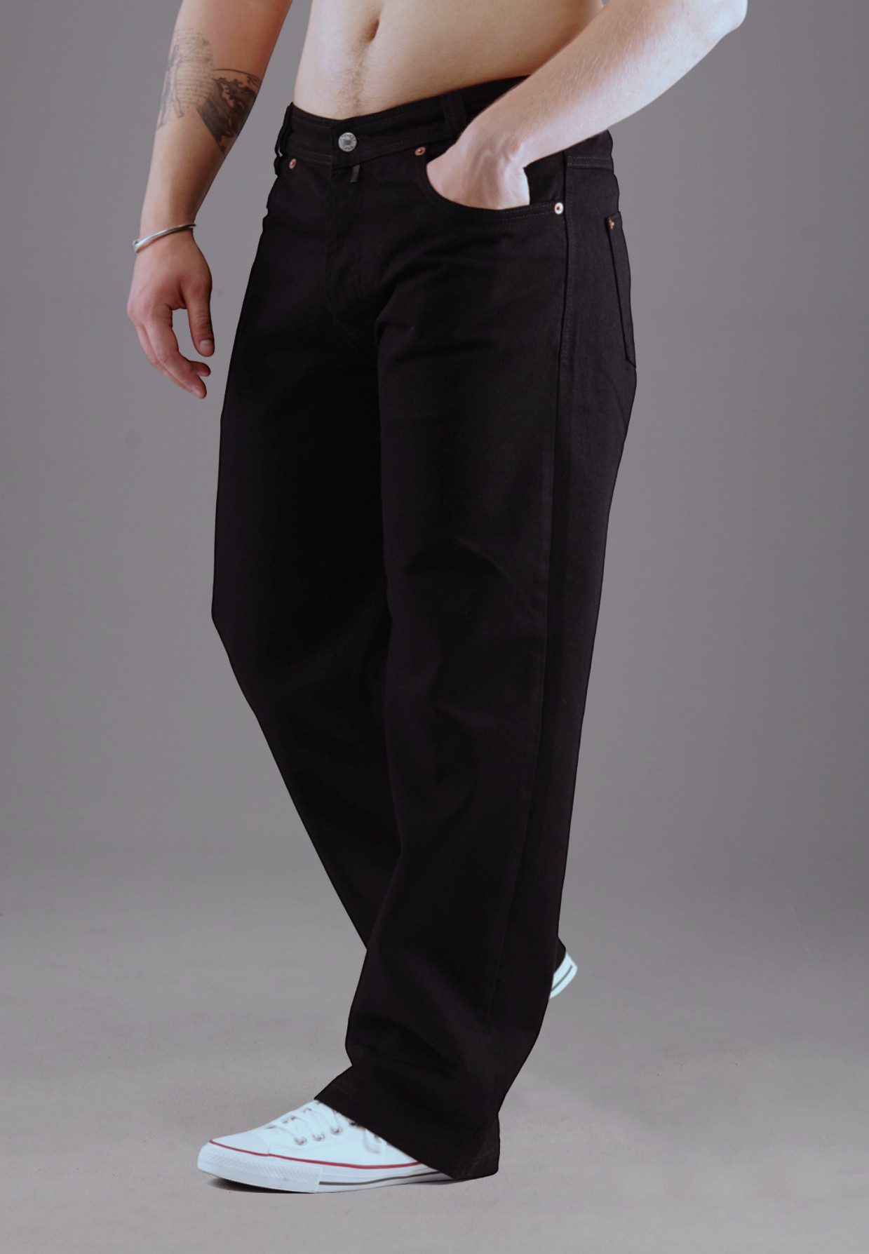 PICALDI Jeans Relax-fit-Jeans Baggy Zicco 474 Black – Clean Black Denim mit günstig online kaufen