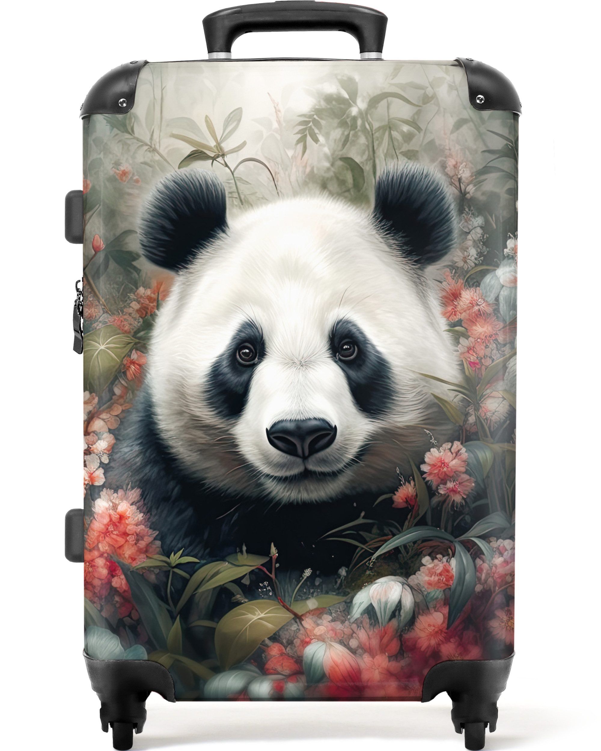 NoBoringSuitcases.com© Hartschalen-Trolley Panda - Wildtiere - günstig online kaufen