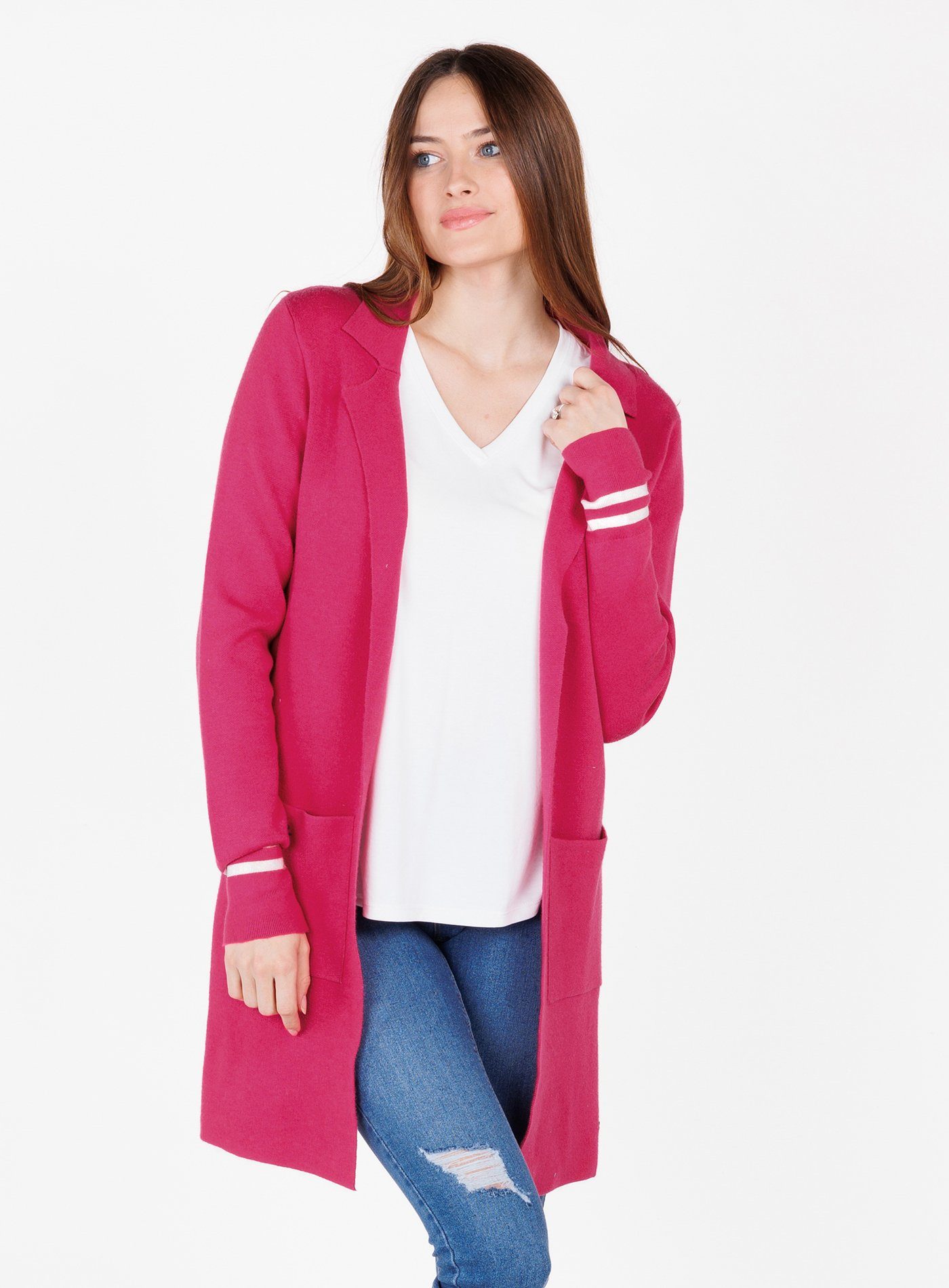 Key Largo Longstrickjacke WKN COLLEGE jacket