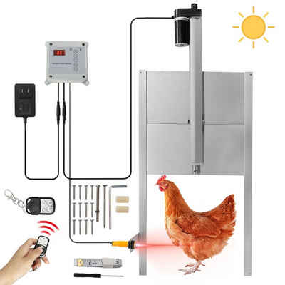 Insma Hühnerstall, Automatisch Hühnertür+Infrarotsensor,Zeitgeber,Lichtsensor