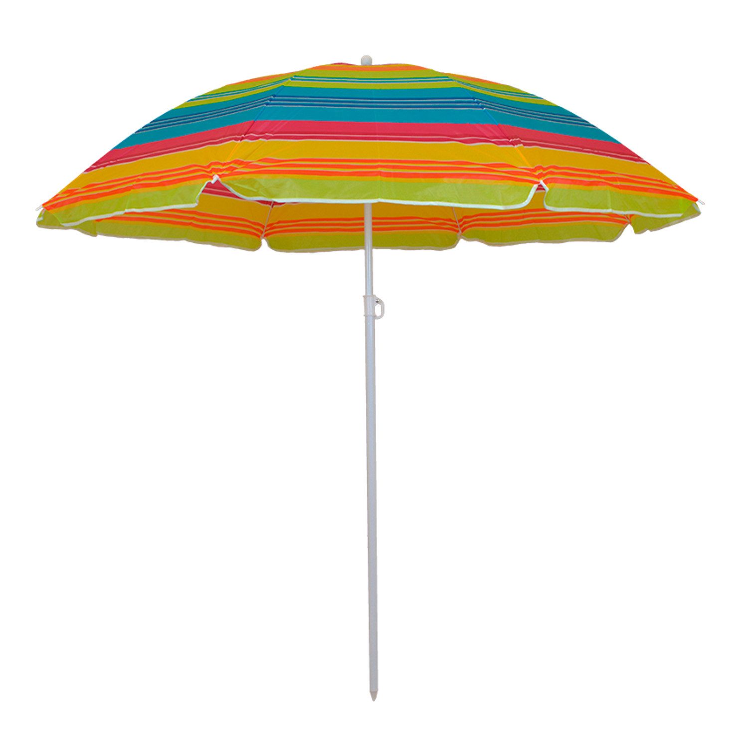 Master Grill & Party Sonnenschirm JKB02, Sonnenschirm für Garten Bunte Streifen