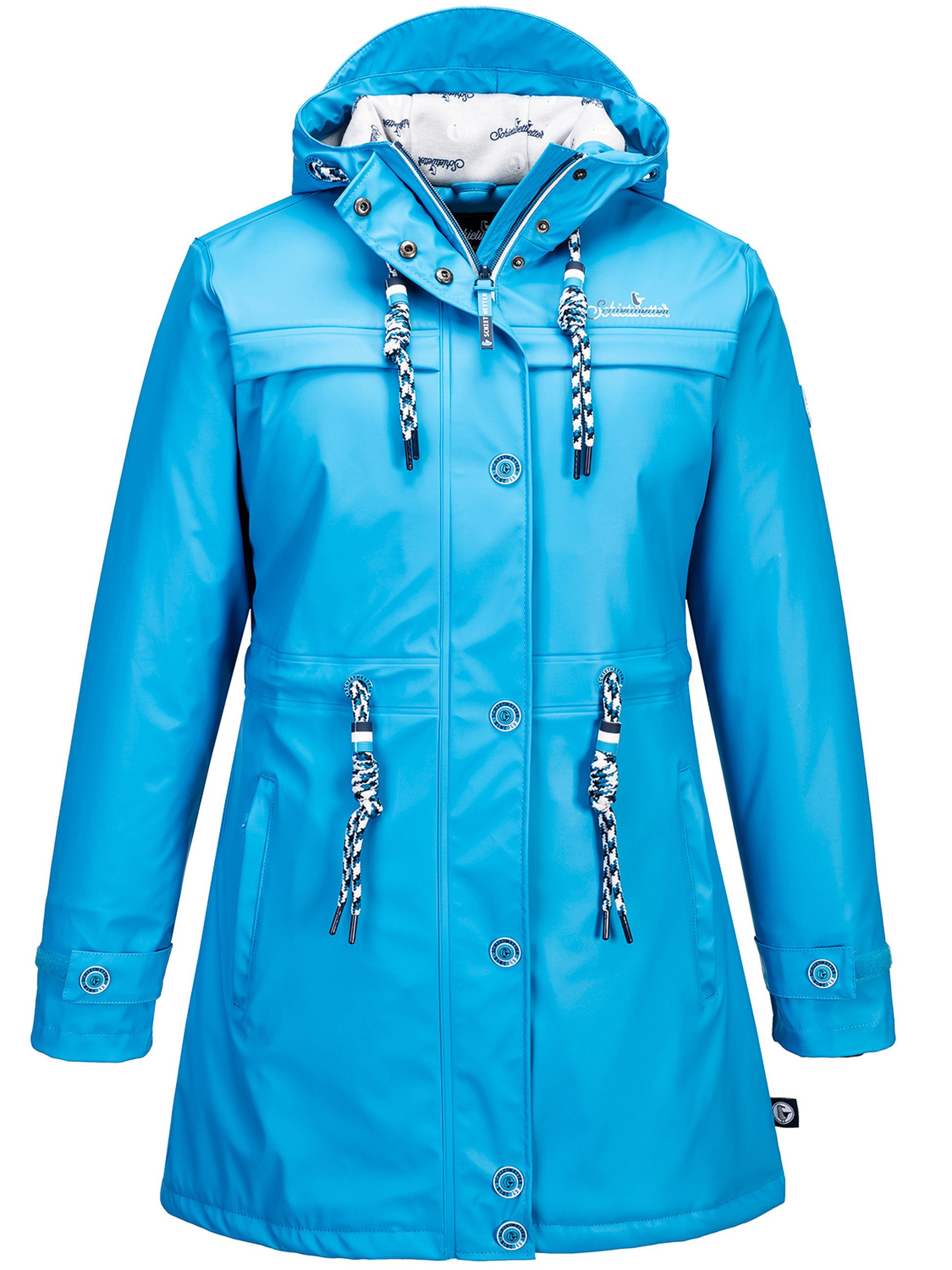 Schietwetter Regenjacke Damen Friesennerz "Schmollmund Skadi" winddicht