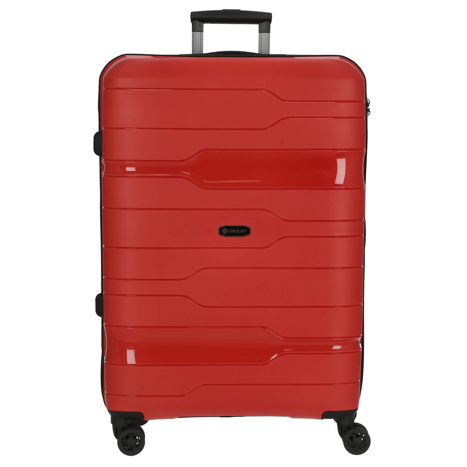 CHECK.IN® Чемоданы Memphis - 4-Rollen-Trolley 76 cm (rot), 4 Rollen Rollen