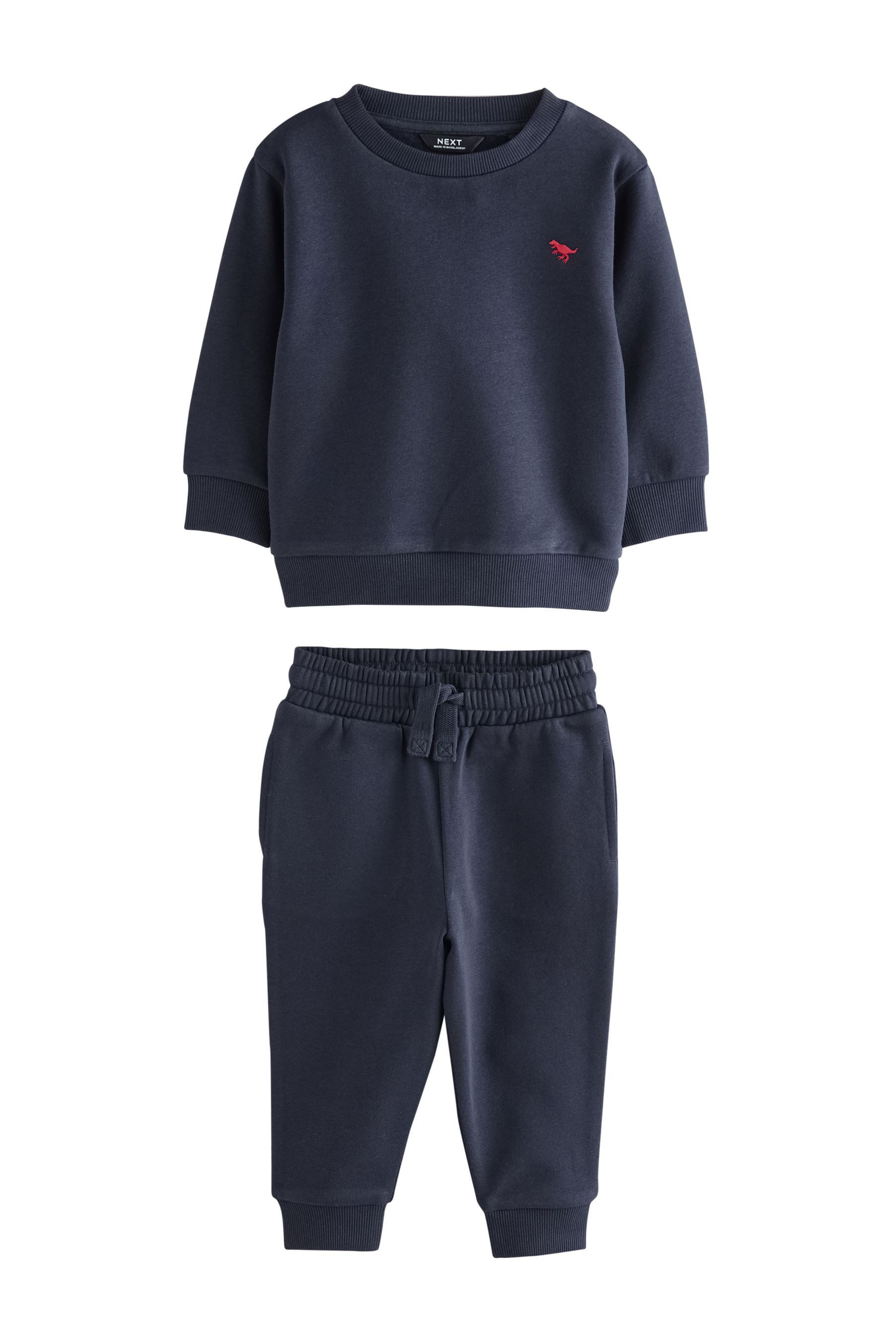 Next Sweat Suit: Sweatshirt and Jogging Pants in a 3-pack (6-piece set)