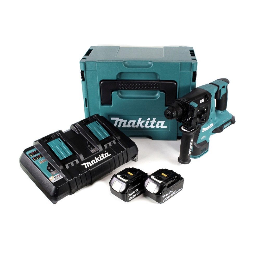 Makita Akku-Bohrhammer DHR 280 PMJ Akku Bohrhammer 36V (2x18V) Brushless SDS-PLUS im Makpac