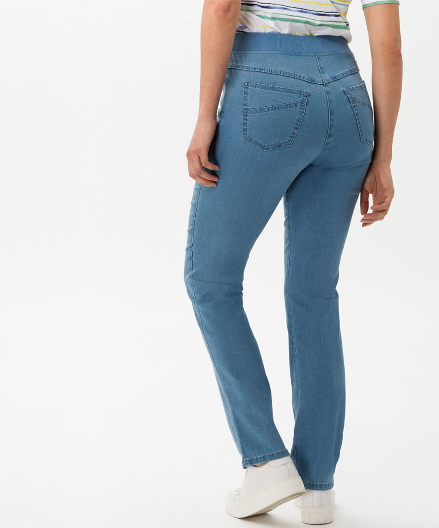 (28) by BRAX RAPHAELA 5-Pocket-Jeans (14-6227) Pamina Blau