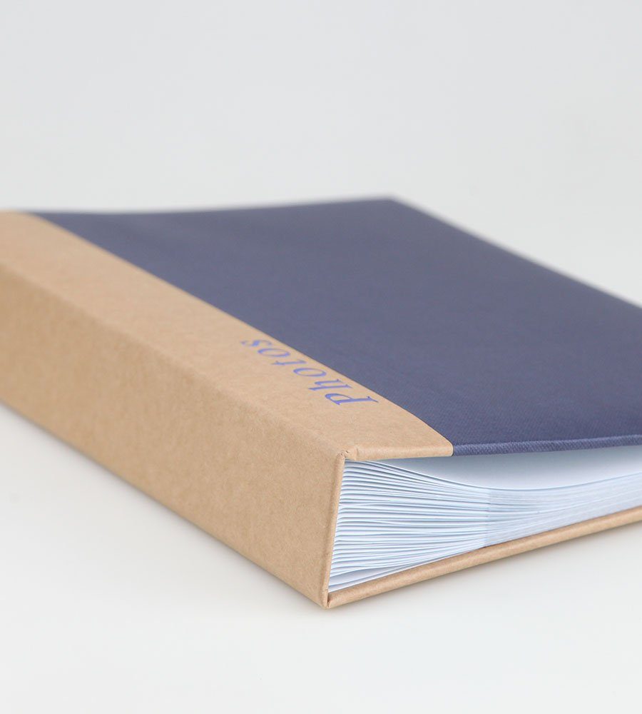 TREND F Album Ideal Chapter 10x15 cm Foto IDEAL in 300 für Blau mit Fotoalbum Fotos Einsteckalbum