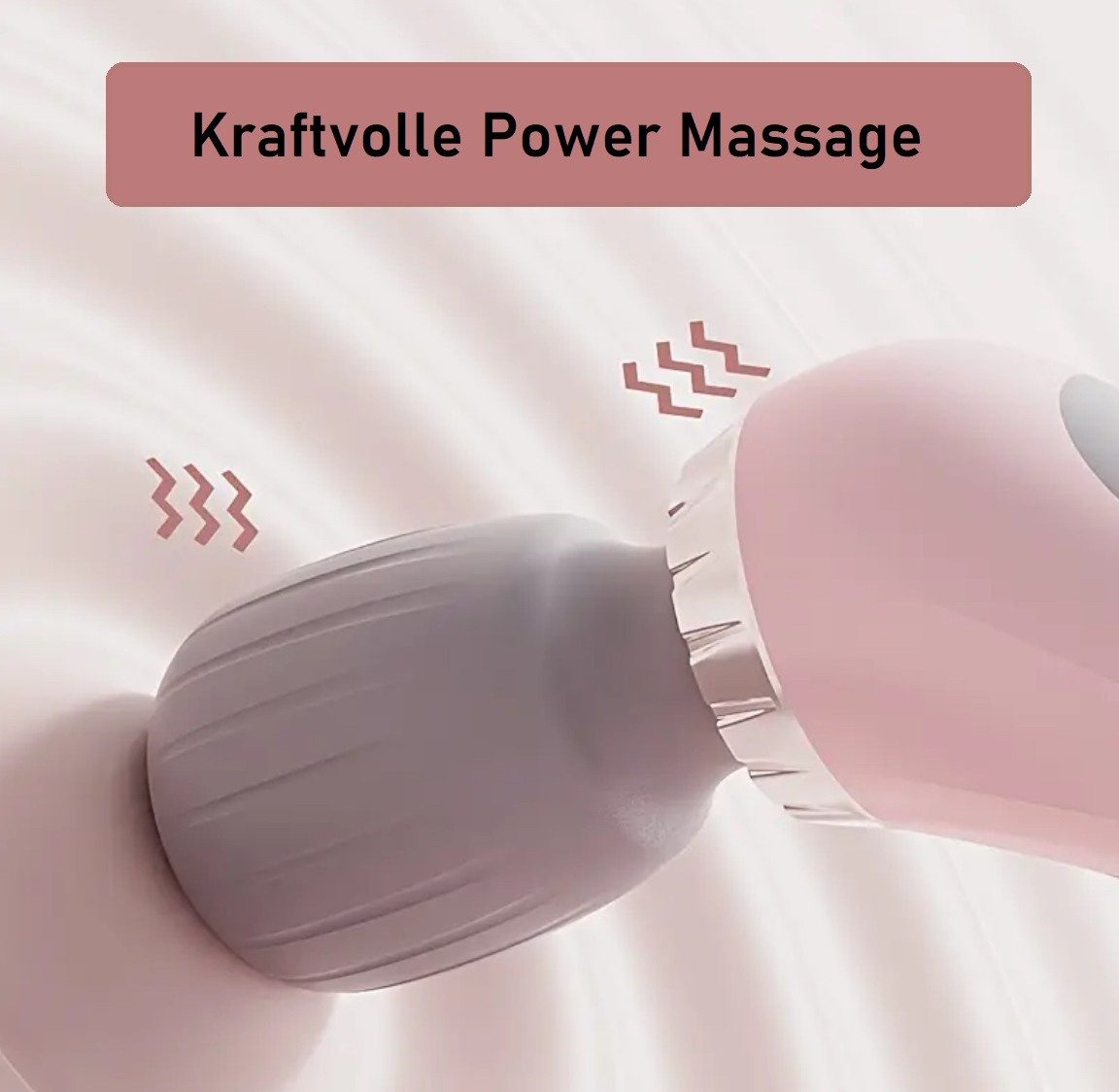 denu-shop Massagegerät Kraftvoller Kabelloser Massagestab Tragbar Ganzkörper, Packung 1-tlg., Massagegerät, USB-Kabel, Handbuch – Bild 5 von 5