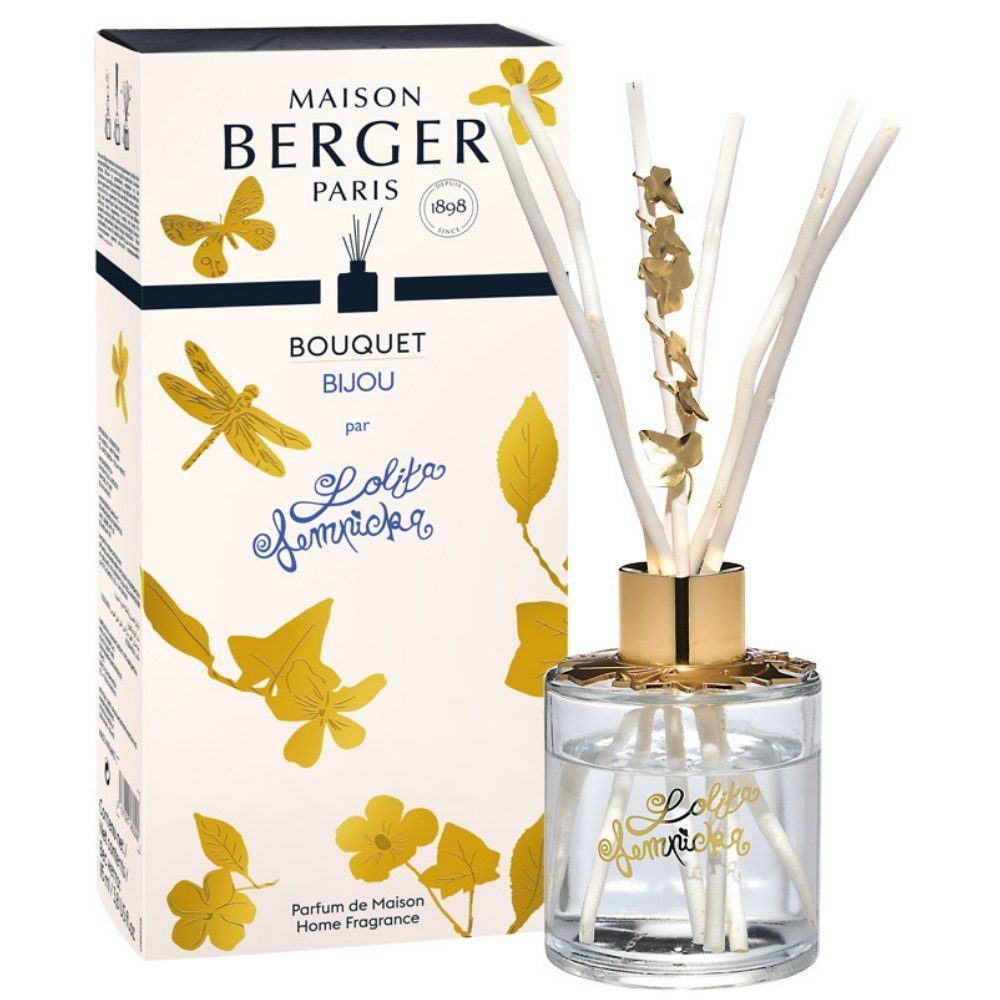 MAISON BERGER PARIS Diffuser Lolita Lempicka Stäbchenduft inkl. 115 ml Duft mit Duftstäbchen, Flacon + Duft + Stäbchen - alles inklusive und sofort einsatzbereit