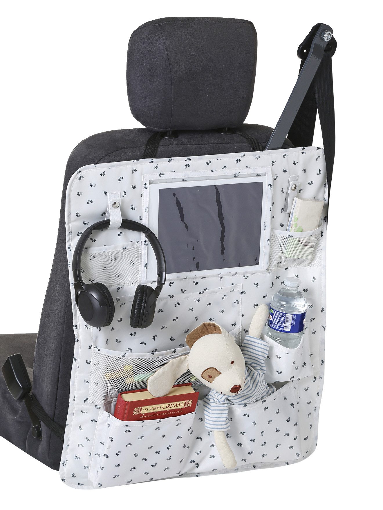 vertbaudet Auto-Rückenlehnentasche Kinder Auto-Organizer FASHION ROLL