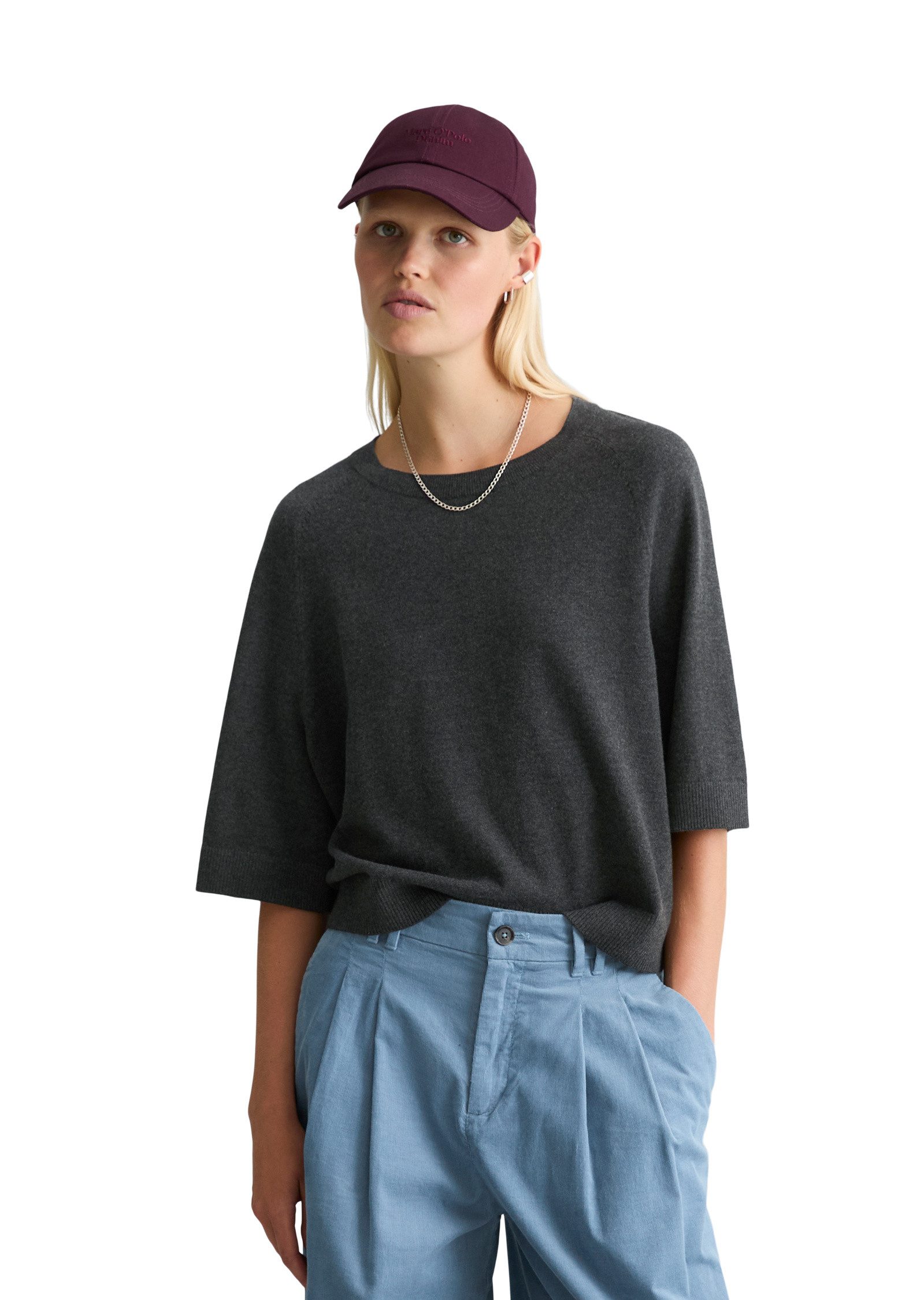 Marc O'Polo DENIM Strickpullover aus Soft Cotton Stretch