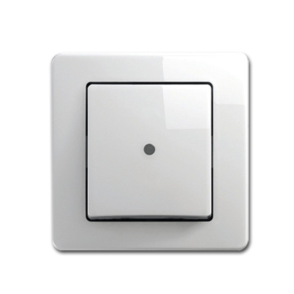 TEM EKONOMIK Kontroll-Schalter, weiß, 250V~/10A, UP Unterputzschalter