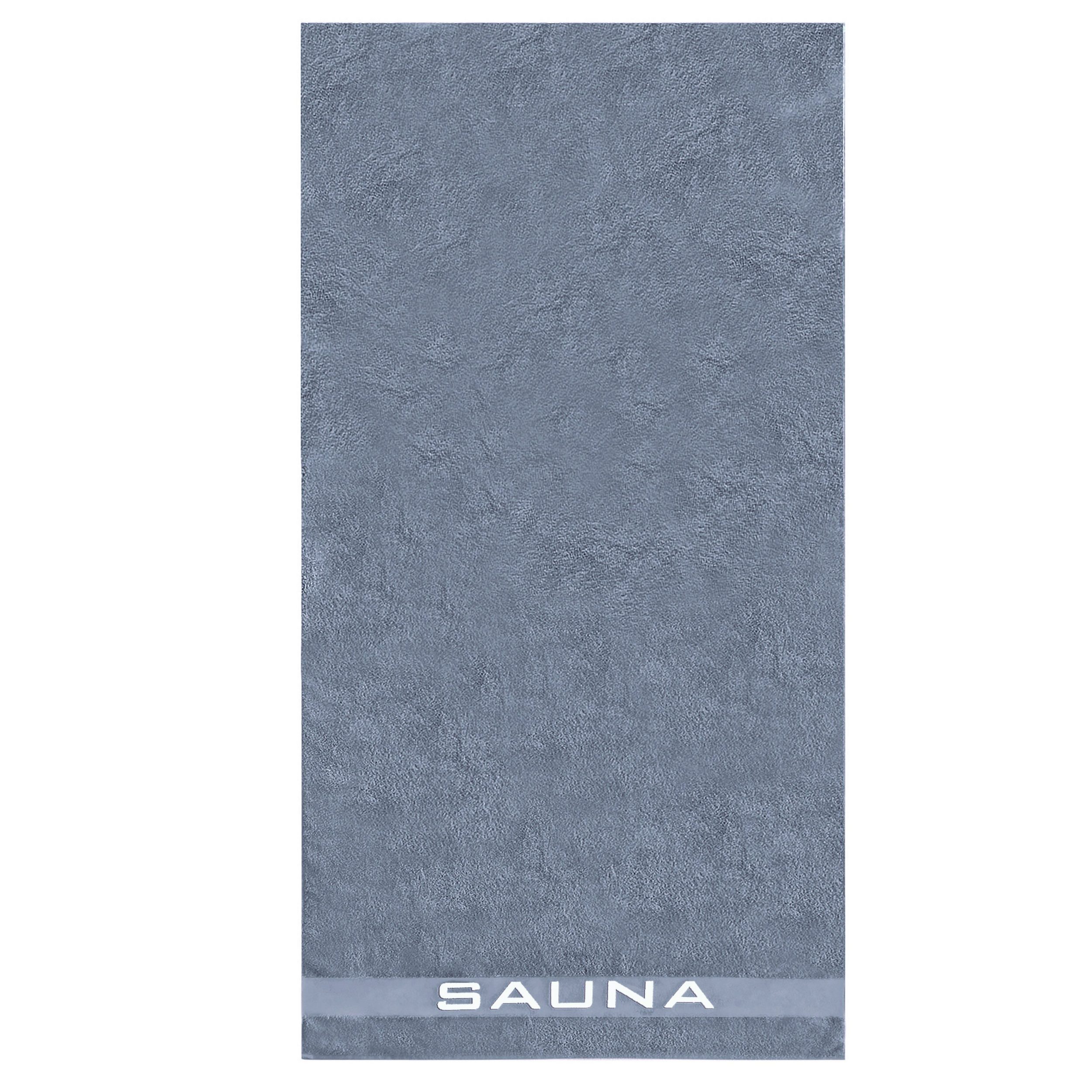 Delindo Lifestyle Saunatuch Colares XXL, 80x200cm, für Damen und Herren, Baumwolle (1-St)