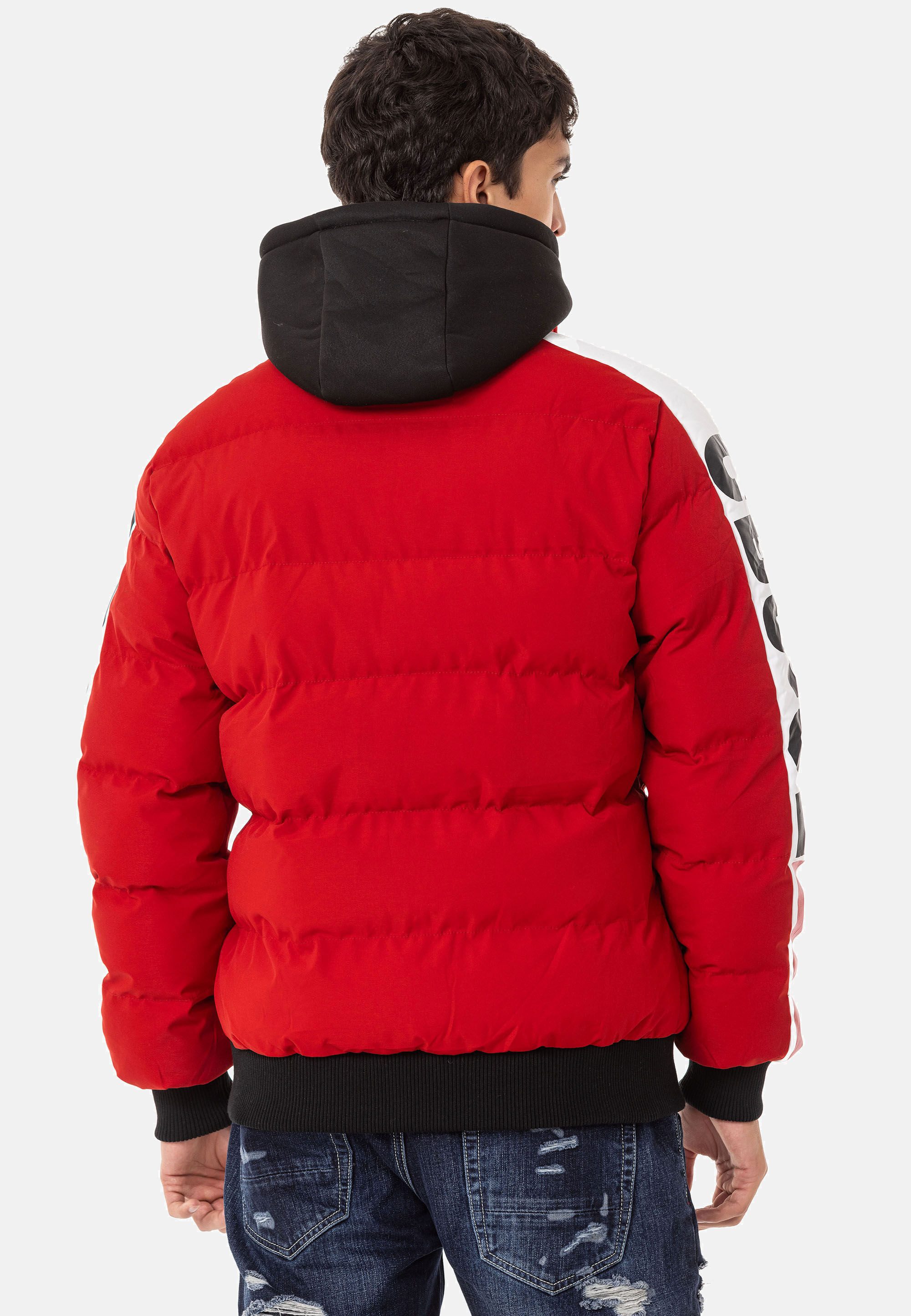 Cipo & Baxx Winterjacke "Jacke" mit Kapuze mit Kapuze günstig online kaufen