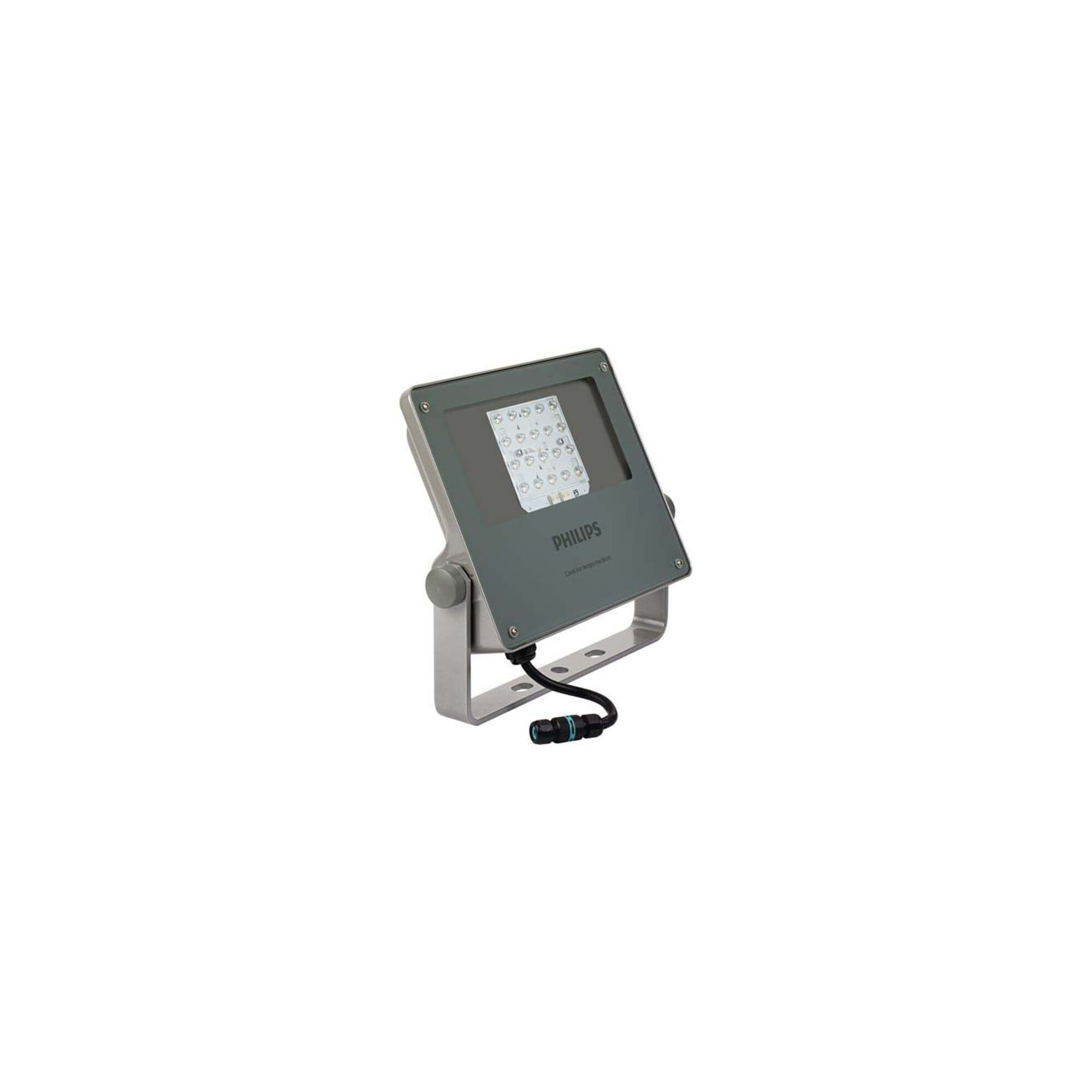 Philips LED-Leuchte Philips Lighting LED-Scheinwerfer 4000K asym. BVP125LED80-4S/740A