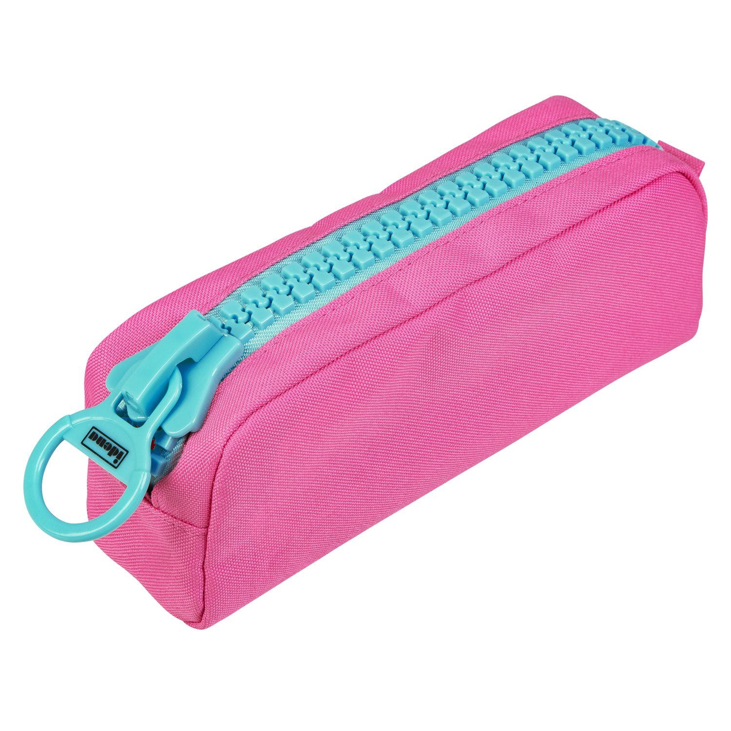 Idena Federtasche Idena 20099 - Faulenzer mit Riesenzipper, magenta