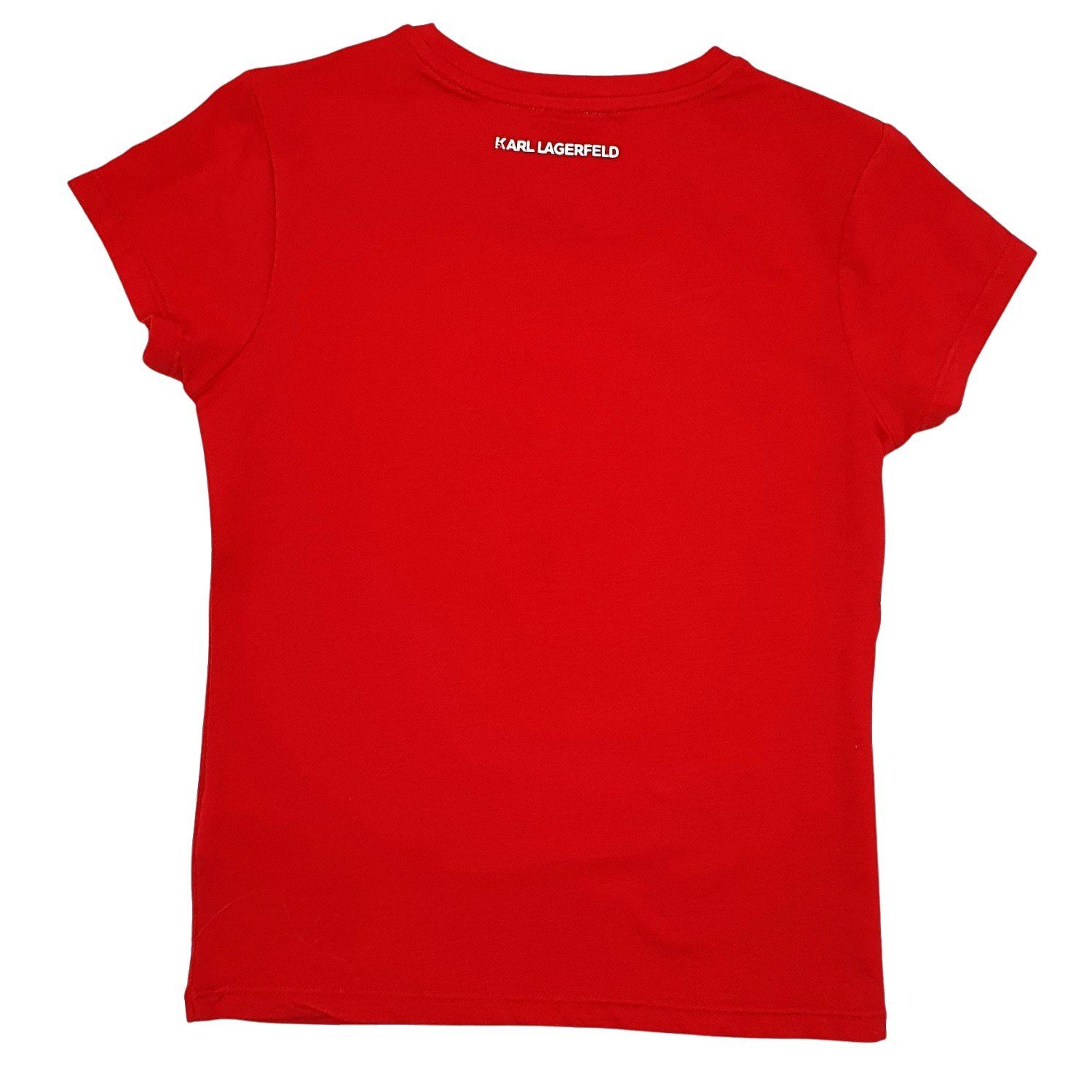 Lagerfeld LAGERFELD Choupette KARL T-Shirt Katze rot Karl T-Shirt