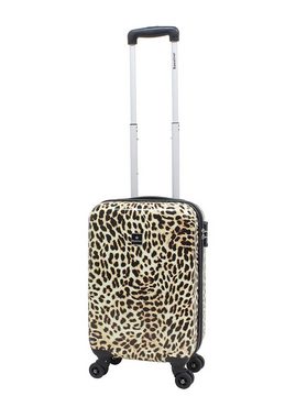 Saxoline® Koffer Leopard, mit Tragegriff