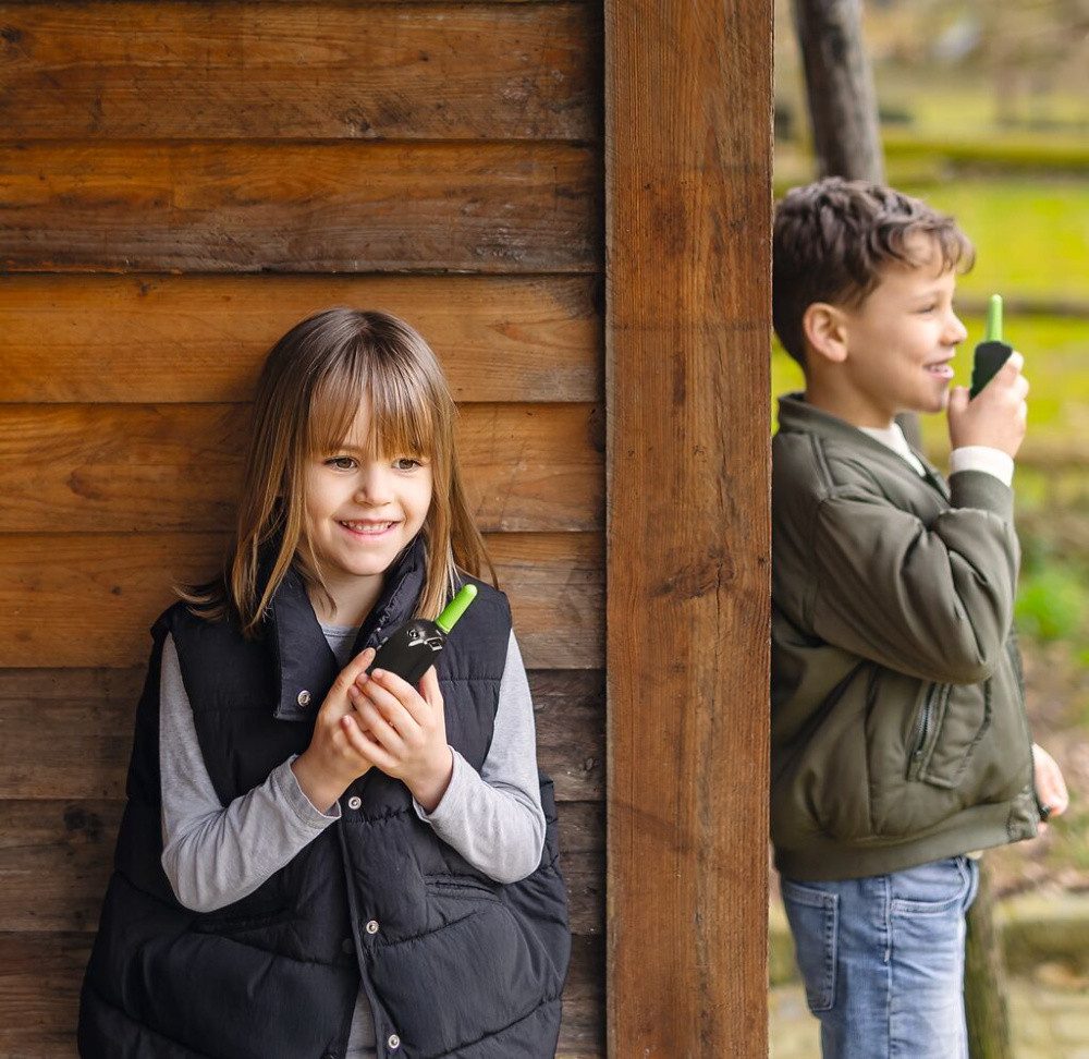 Moses. Verlag Walkie Talkie 2 Funkgeräte für Kinder ab 6 Jahren, bis zu 3 km Reichweite, 22 Kanäle