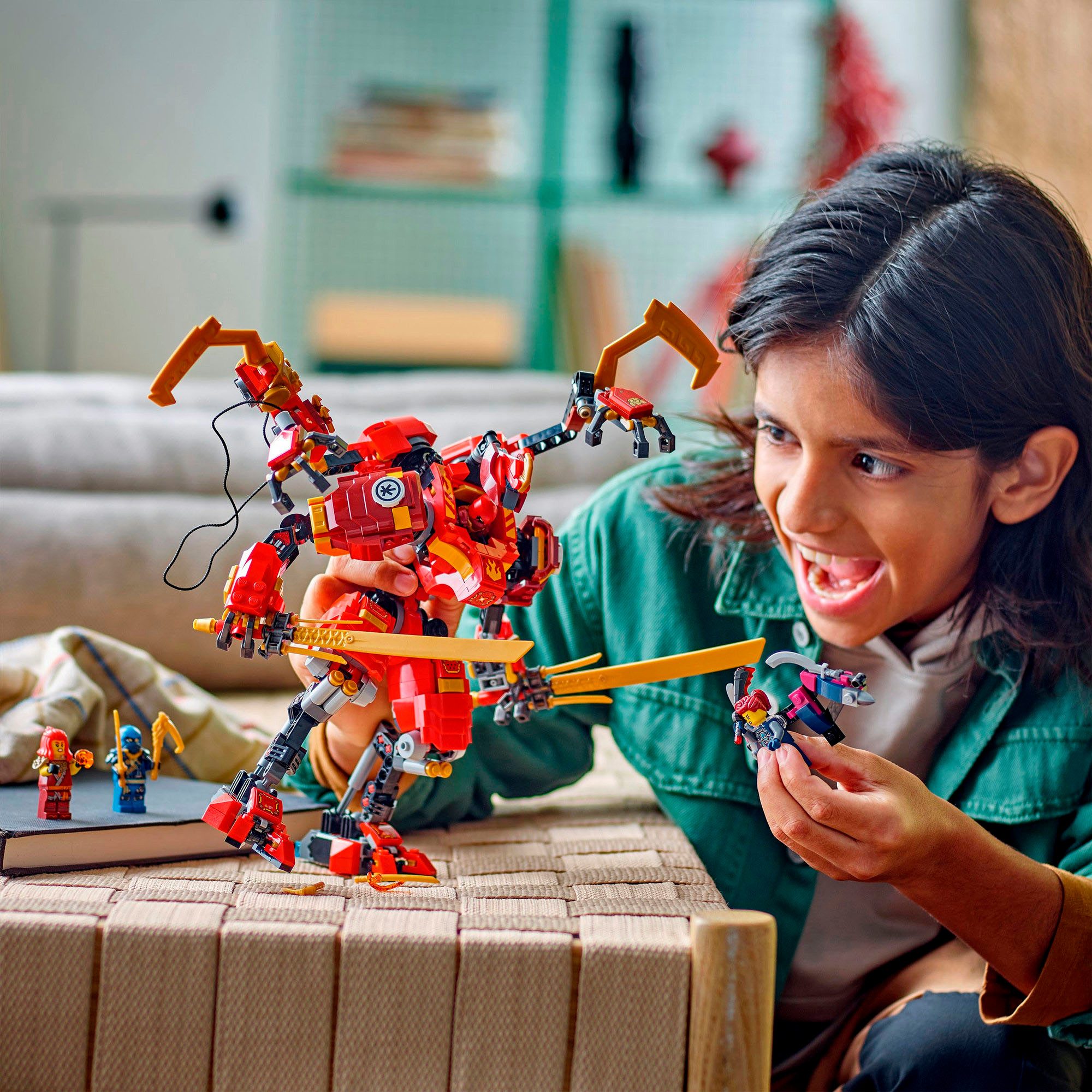 LEGO® Kais Ninja-Kletter-Mech (71812), LEGO® NINJAGO Konstruktionsspielstei günstig online kaufen