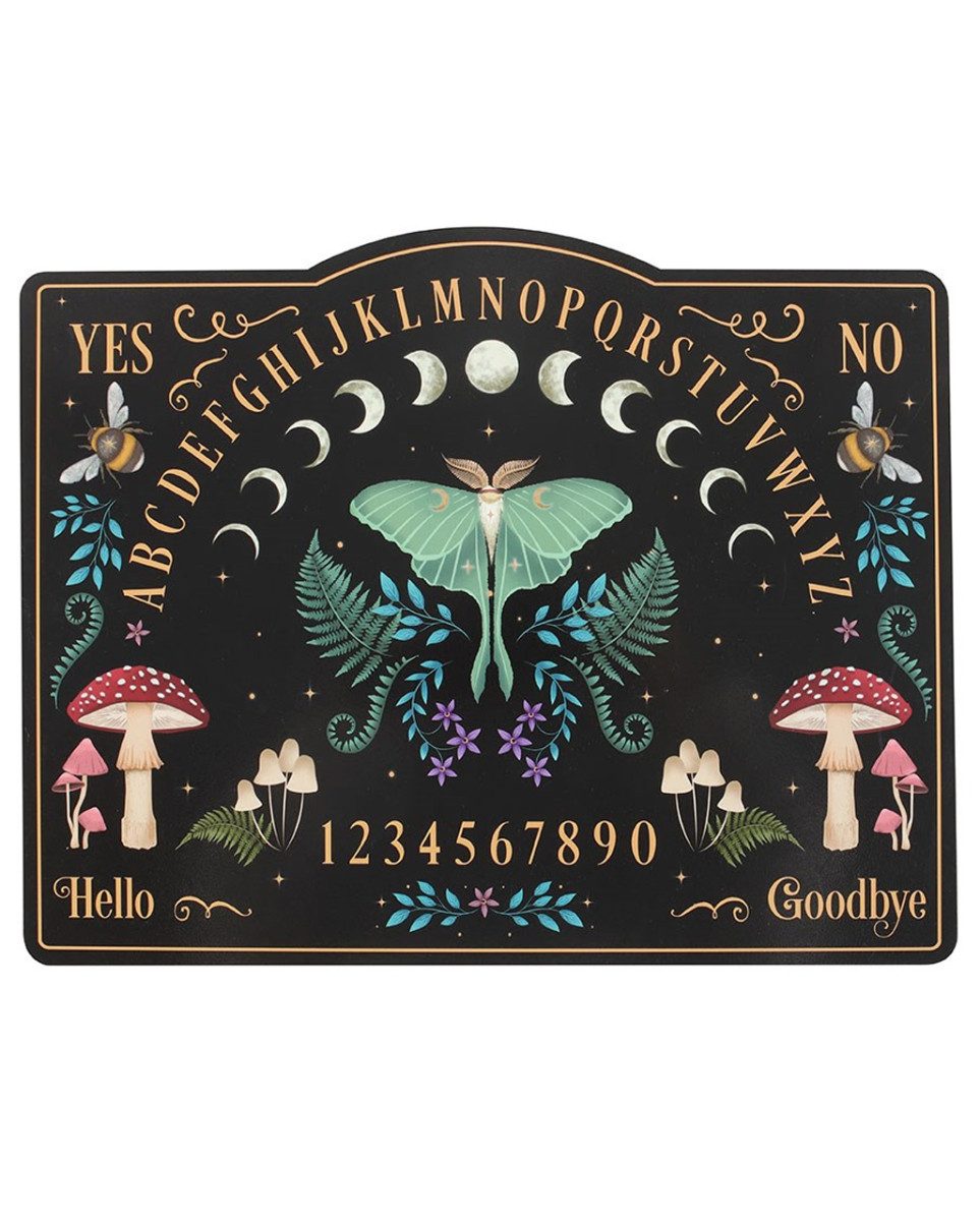 Horror-Shop Dekofigur Magic Forest Ouija Board als Wahrsagebrett 39 cm günstig online kaufen