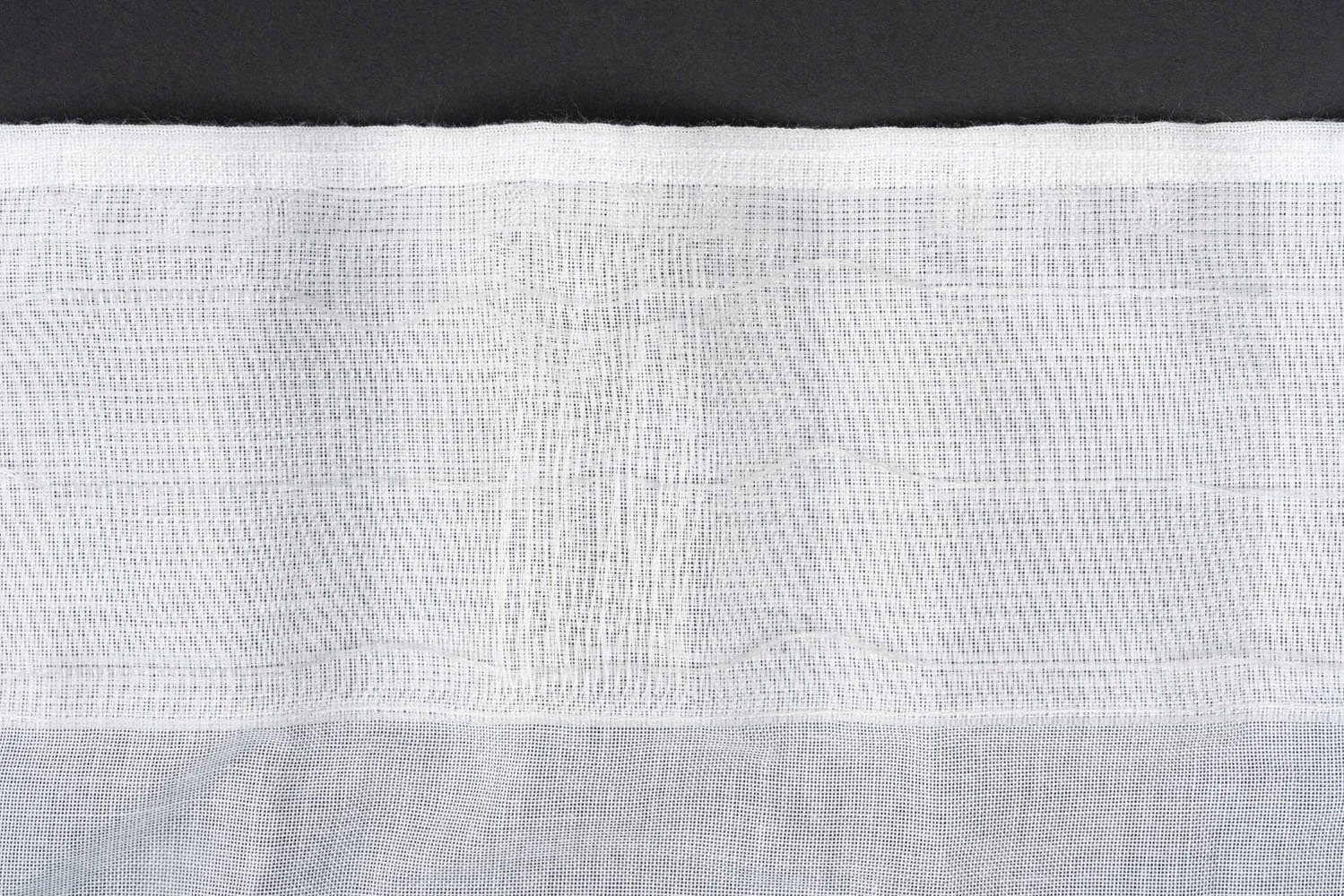 Schlaufen ondeco transparent, weiß (1 verdeckte mydeco, Polyester St), Breeze, Vorhang