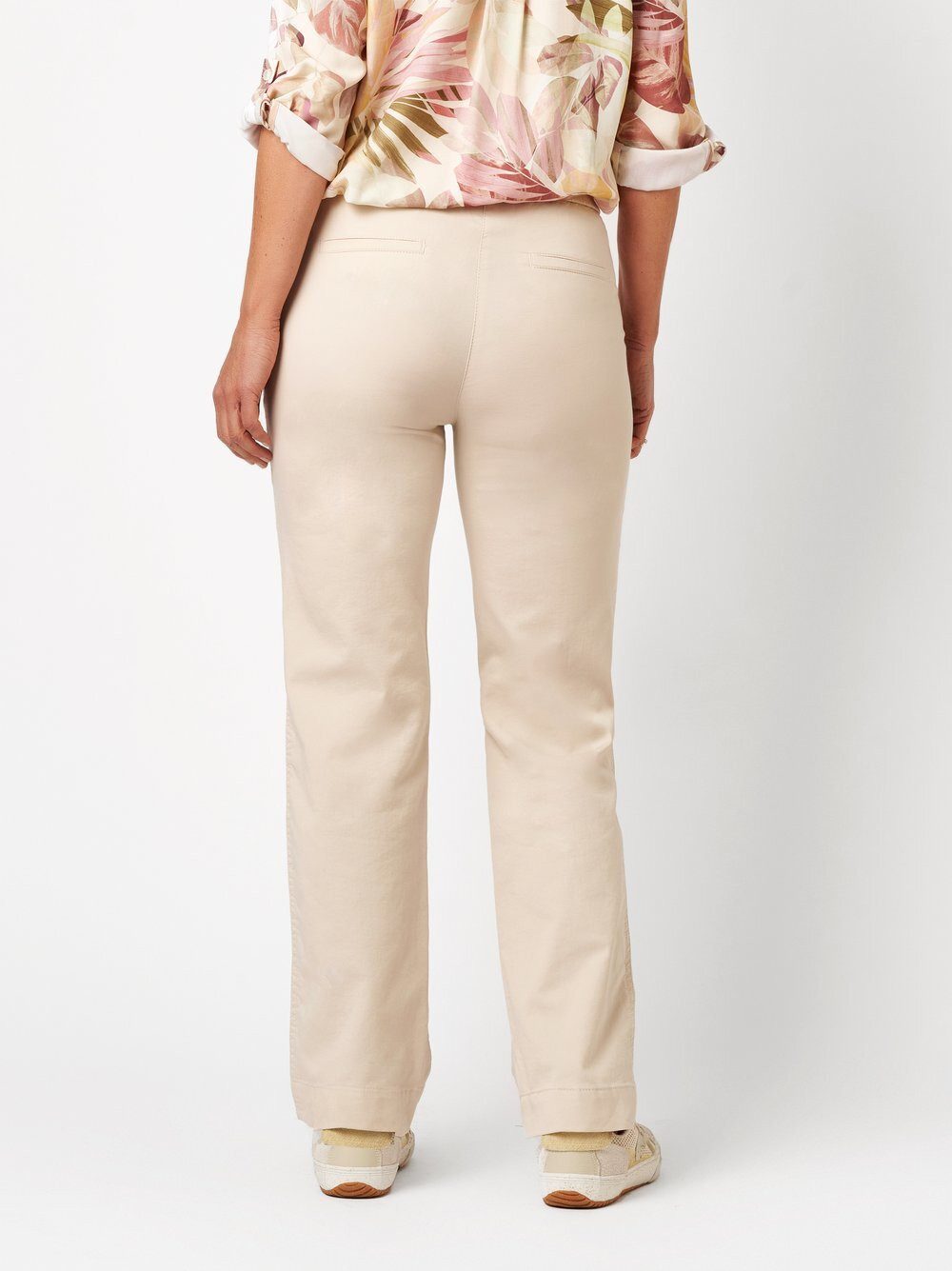 Relaxed by TONI Palazzohose Scarlet Wide aus Baumwoll-Satin