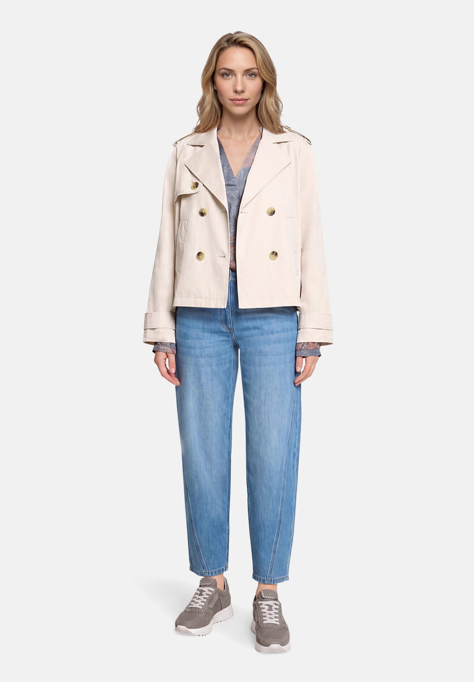 Betty Barclay Canvasjacke Damen langarm