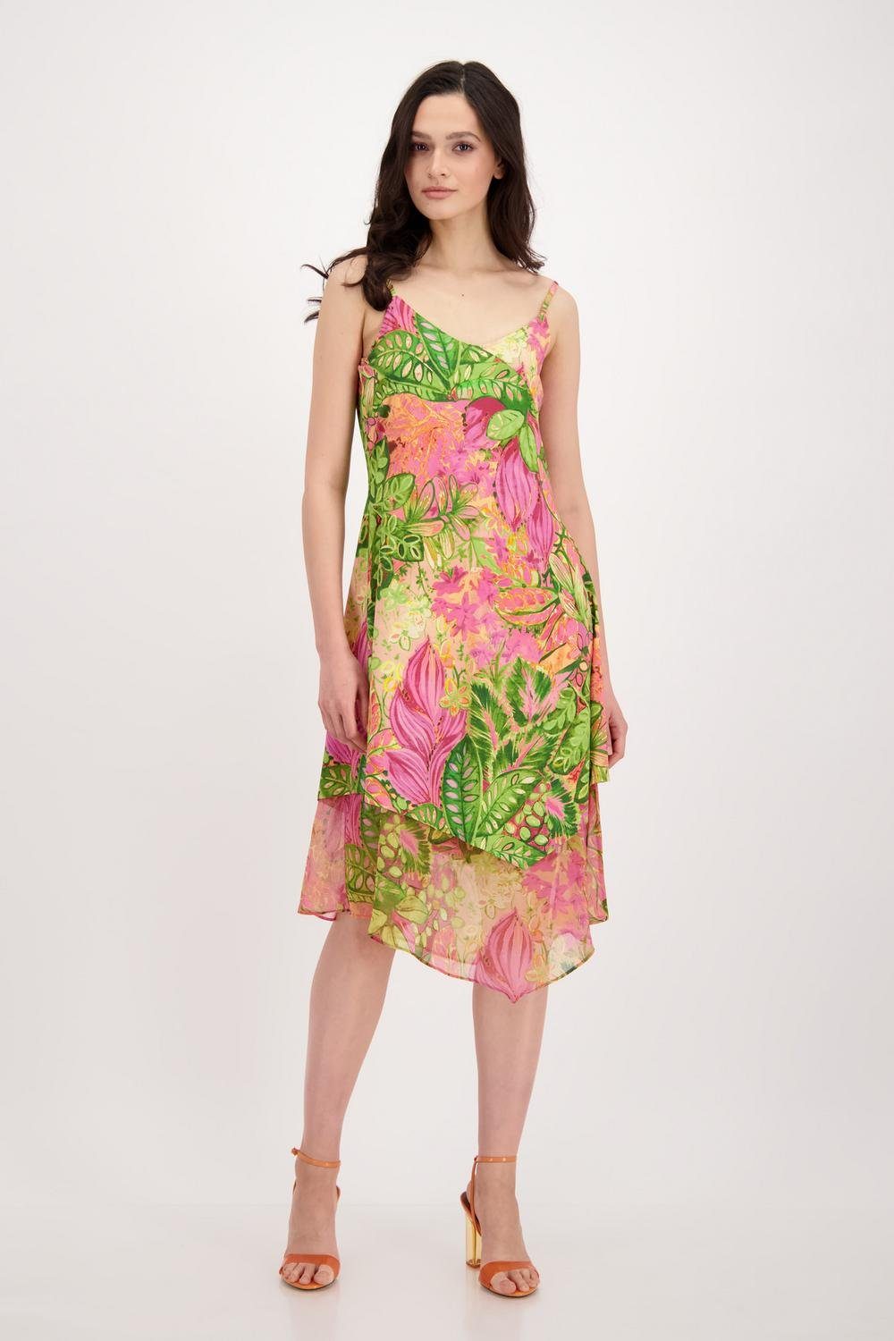 Sommerkleid Kleid, Monari gemustert hibiscus