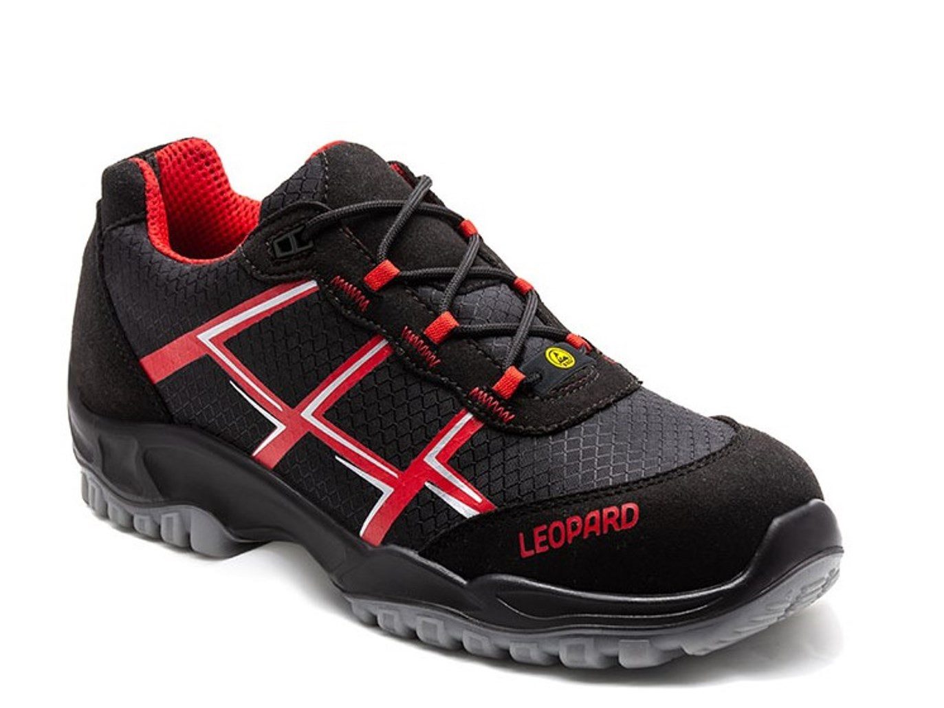LEOPARD E0437 Halbschuh S1 ESD Защитная обувь Sicherheitsschuh sehr leicht durch Aluminium-Schutzkappe