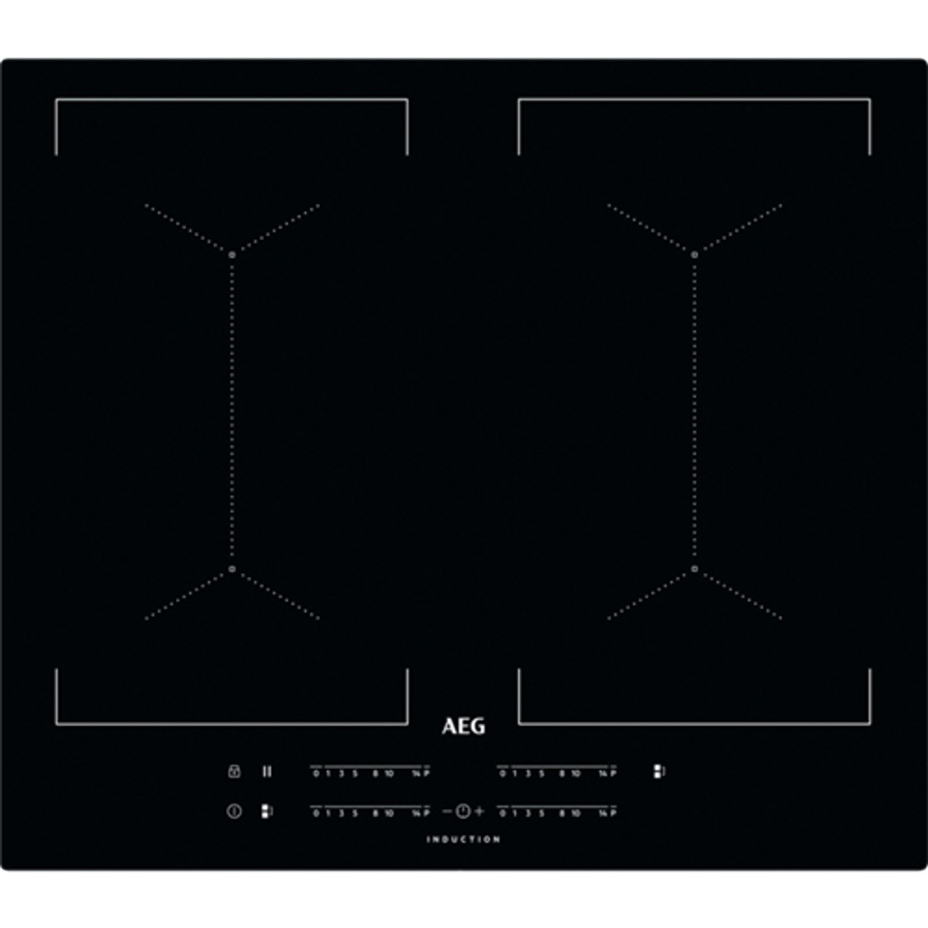 AEG Induktions-Kochfeld IKE64450IB, Power-Funktion