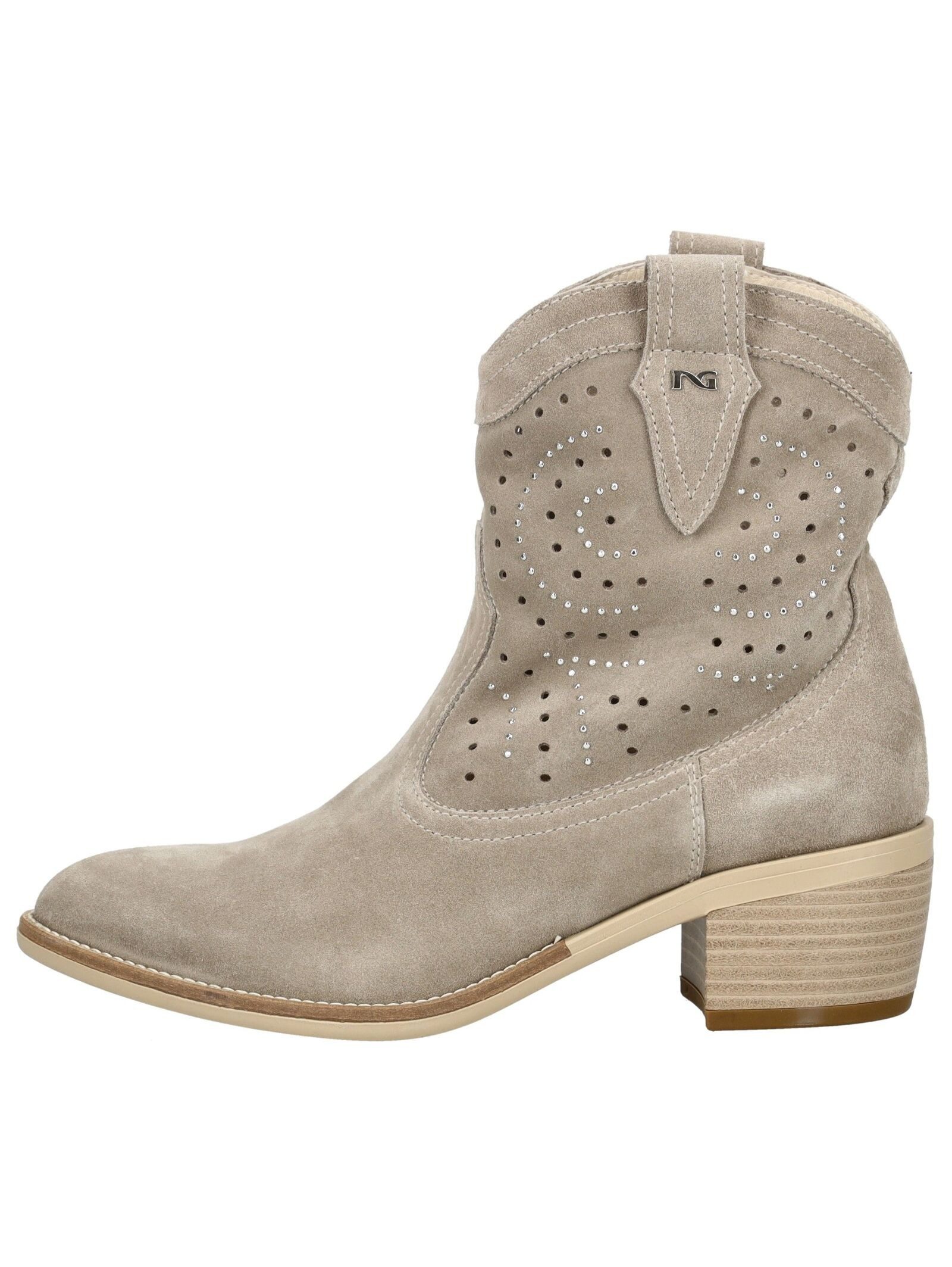 Nero Giardini Nero Giardini Stiefelette Veloursleder Bikerboots