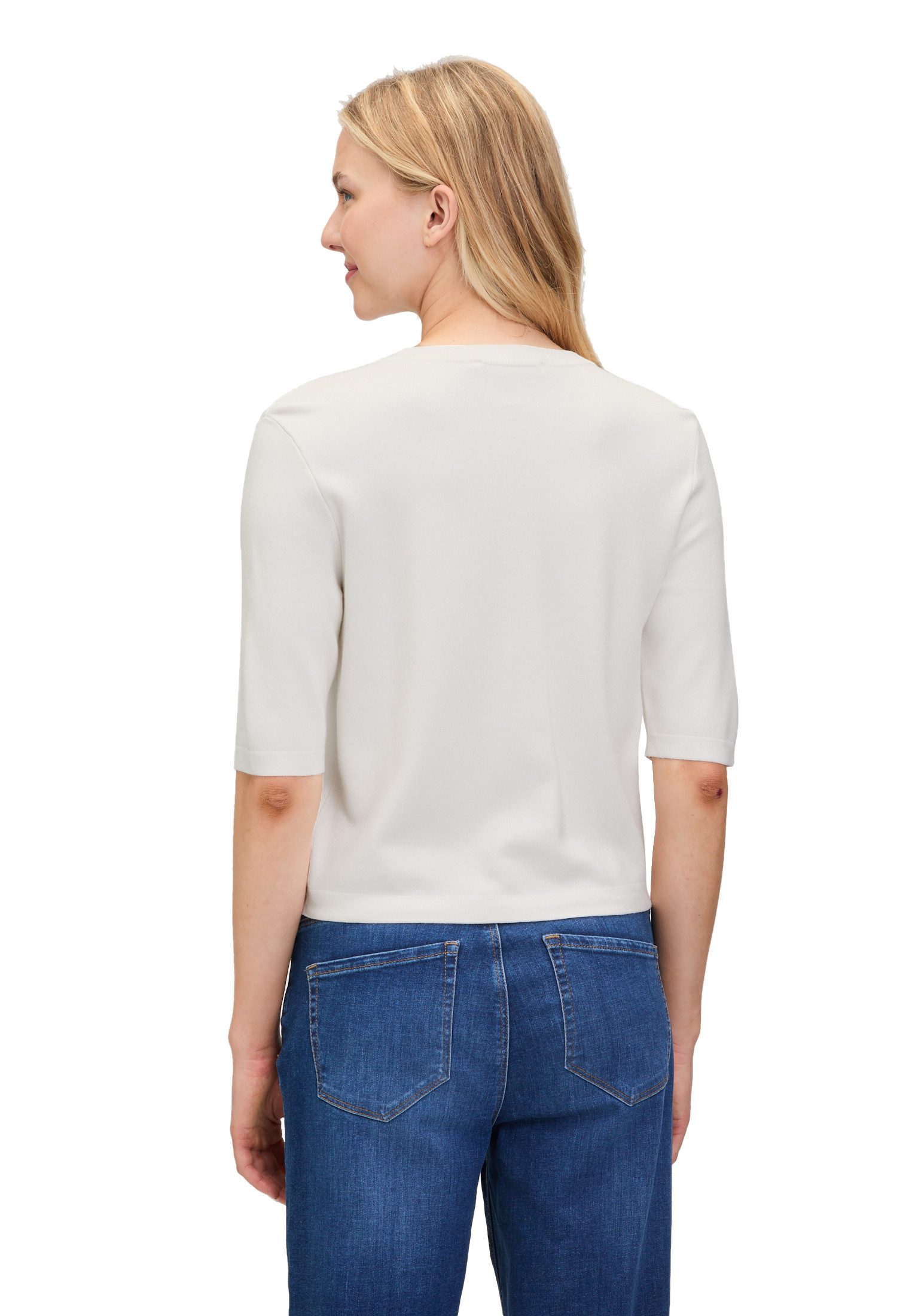 Betty&Co Strickjacke Damen mit Knopfleiste (1-tlg)