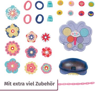 Baby Born Frisier- & Schminkkopf Sister Styling Head, lila, mit 24 tollen Accessoires