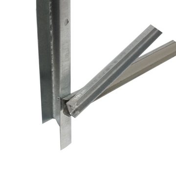 TRUTZHOLM Sägebock Holzsägebock verzinkt 150 kg Traglast verstellbar klappbar, angenehmes Arbeiten,stufenlose Verstellung,verzinkte Metallprofile