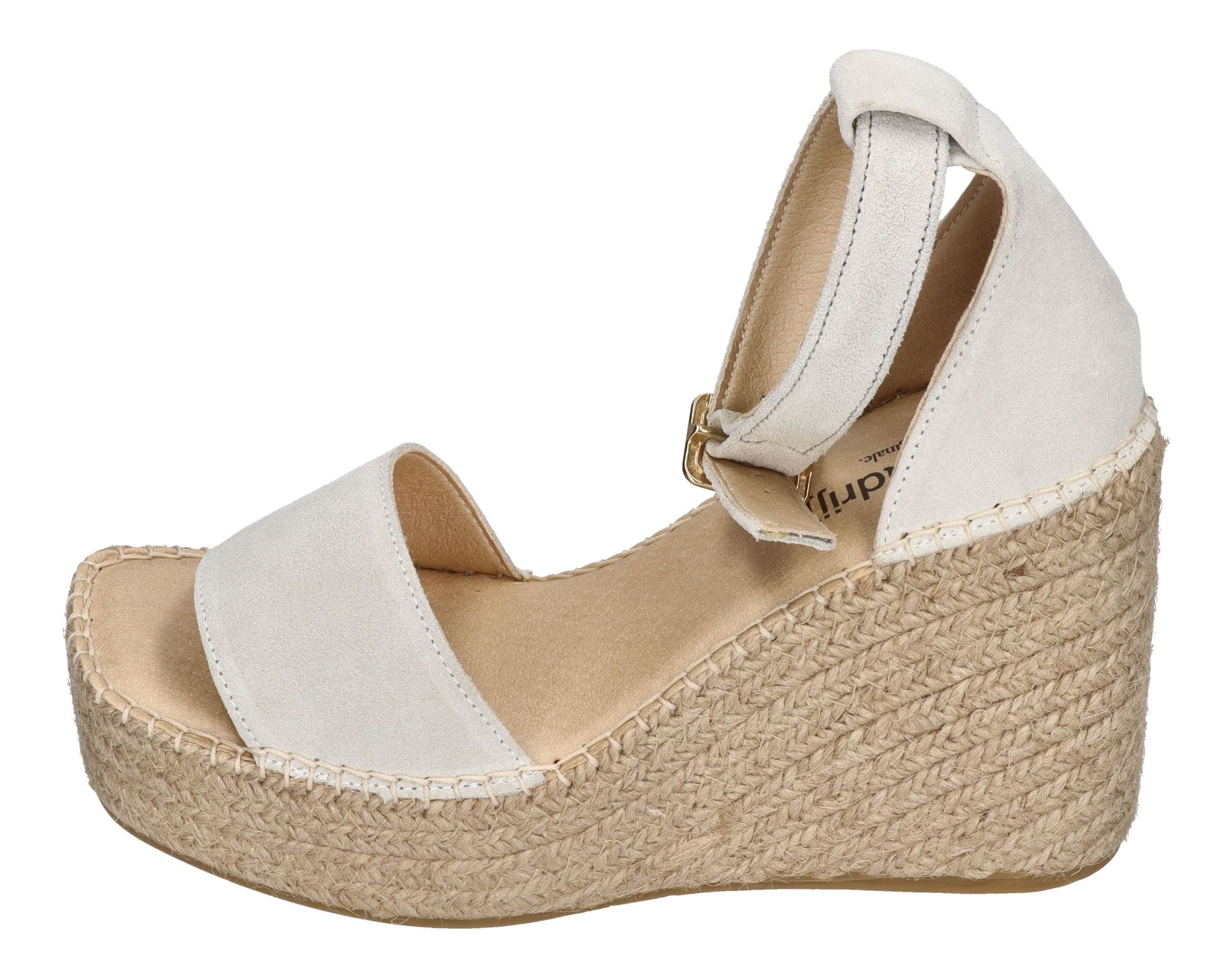 espadrij l´originale DIJON VELOUR Sandalette Sand