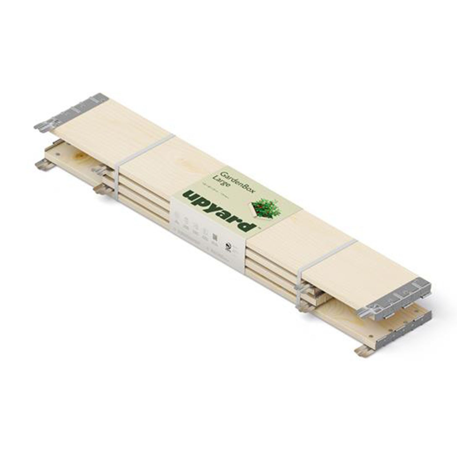 Upyard Hochbeet GardenBox PRO - Palettenrahmen 20 mm Stärke - stapelbar, modularer Aufbau für maximale Individualität im Garten