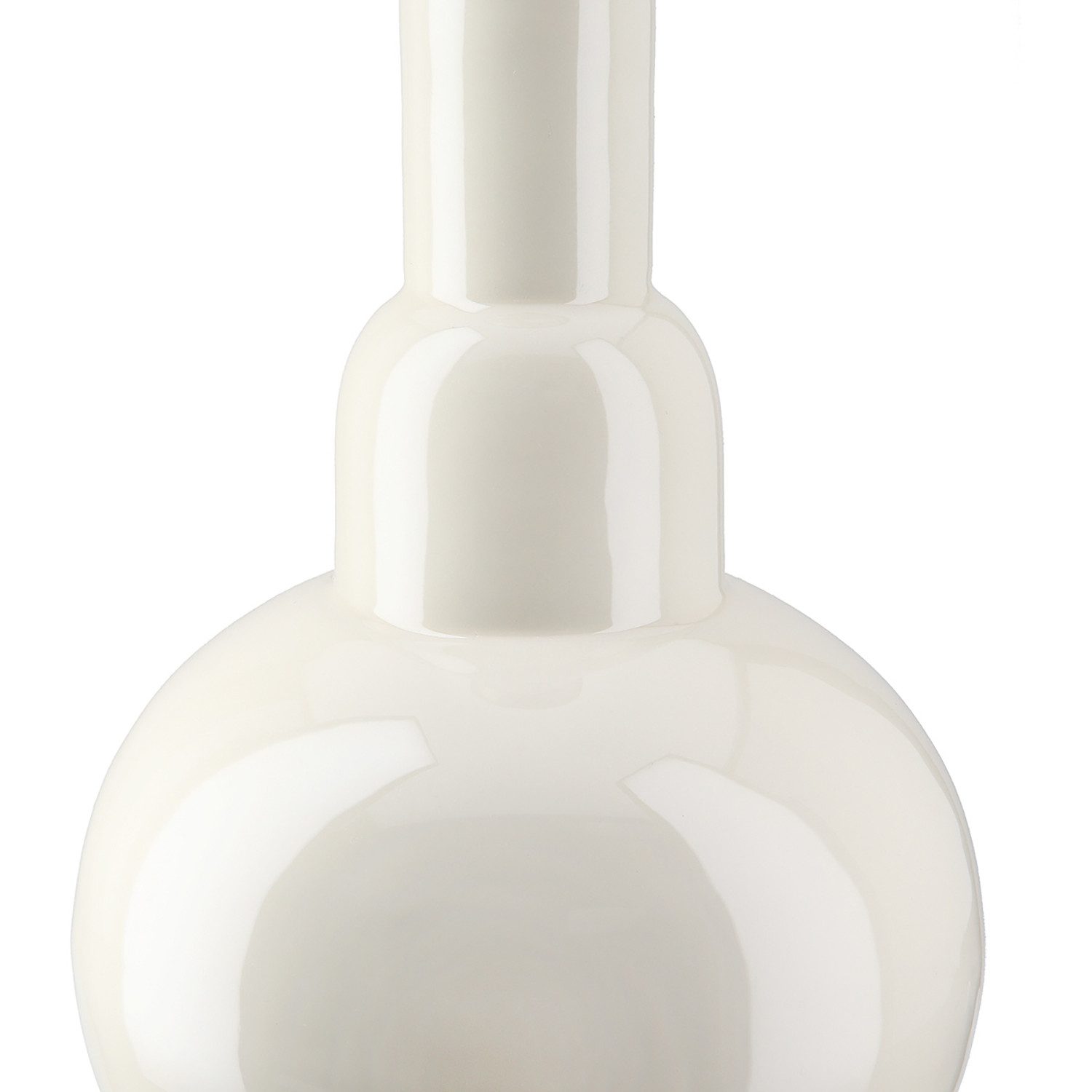 GILDE Tischvase Vase Filu, creme H.36 cm (1 St)