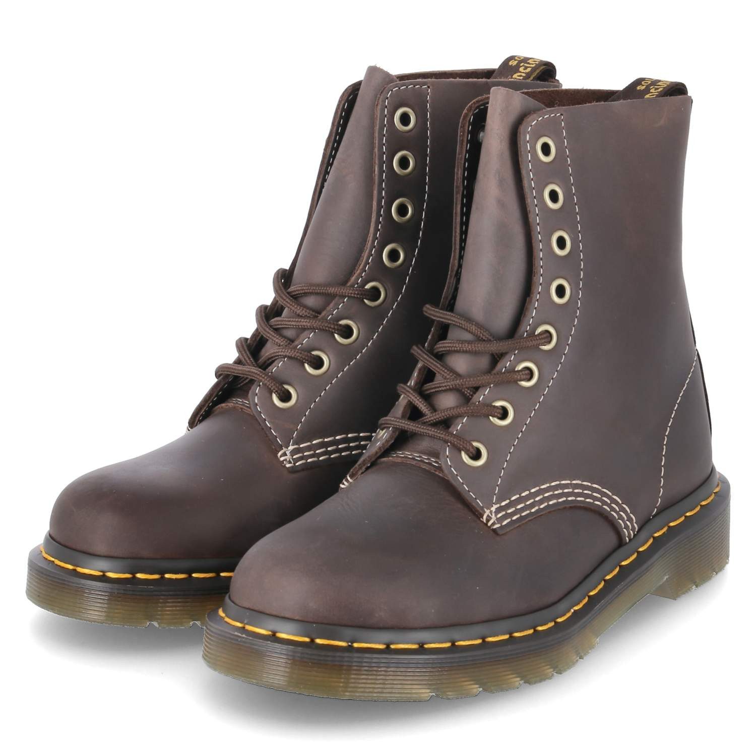 DR. MARTENS Dr. Martens 42595200 Damen Glattleder braun Schnürstiefel günstig online kaufen