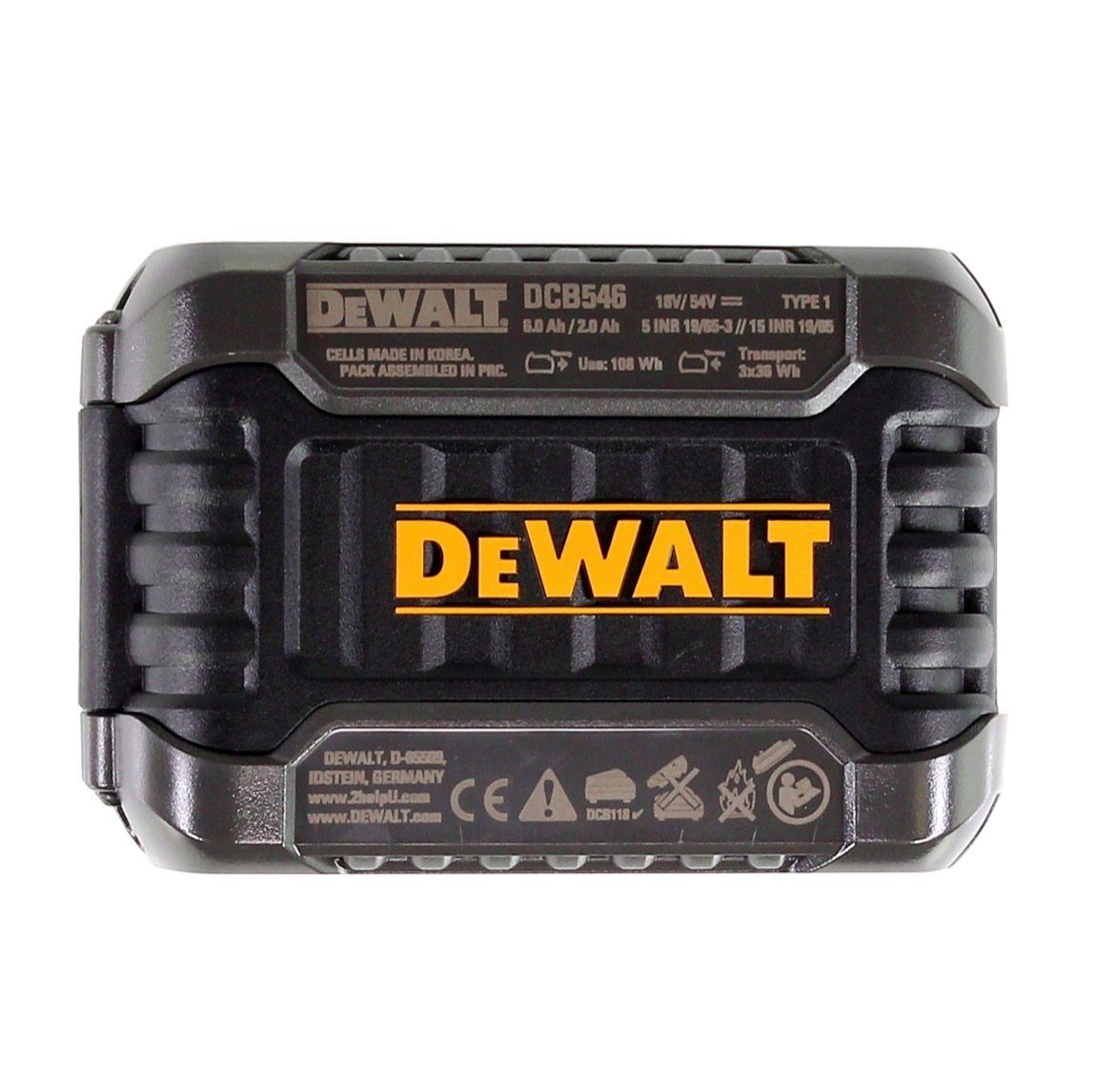 DeWalt DCB 118 T2 XR FLEXVOLT Starter Set + 2x Akku 6,0 Ah Akkupacks