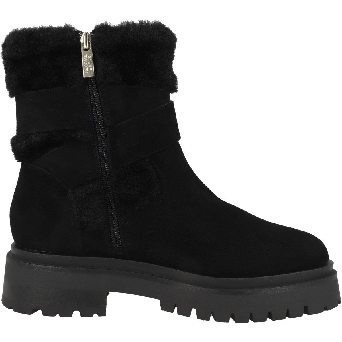 STEVE MADDEN Lodge Damen Winterboots Stiefeletten, Stiefel, Winterstiefel, Winterboots, Schneestiefel