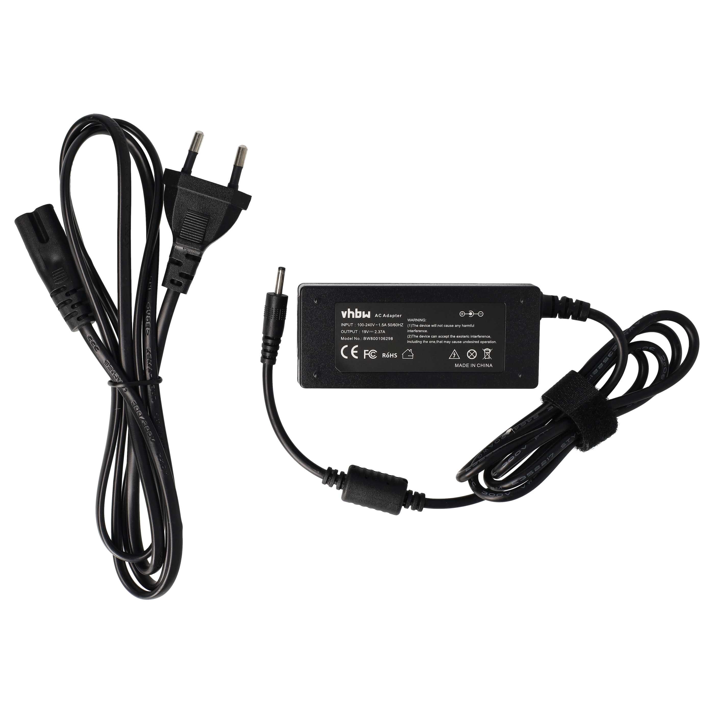 vhbw Netzteil passend für Medion Akoya S6214T, MD99440, MD99380 Notebook / Notebook-Ladegerät