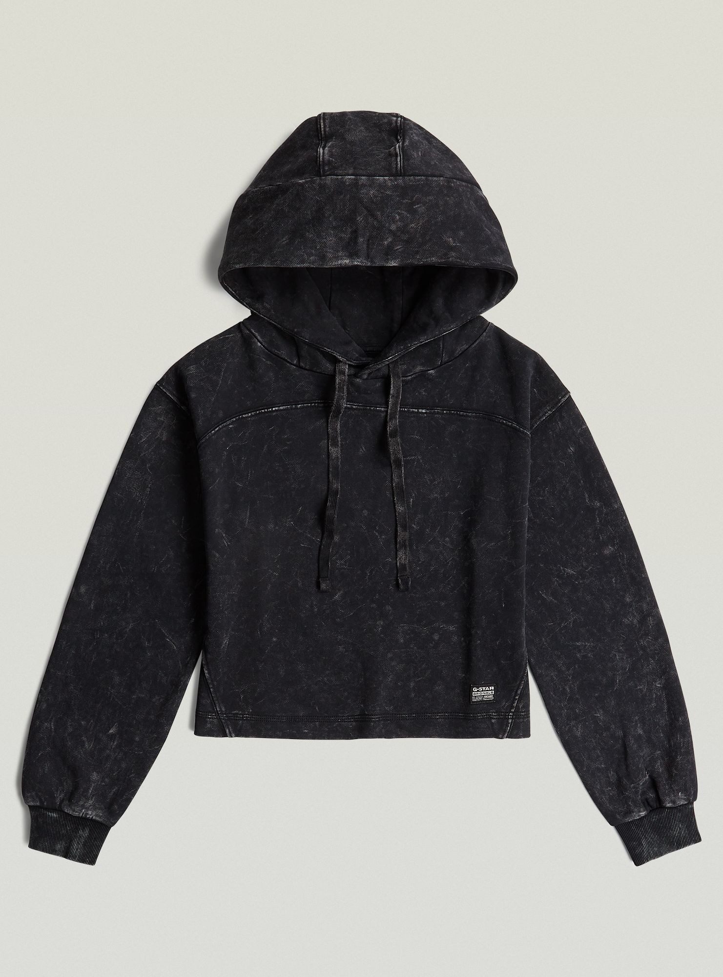 G-STAR Longpullover Overdyed Loose Hooded Sweatshirt