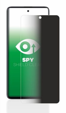 upscreen Blickschutzfolie für Samsung Galaxy A51, Displayschutzfolie, Blaulichtfilter Privacy Folie Schutzfolie Sichtschutz klar Anti-Spy