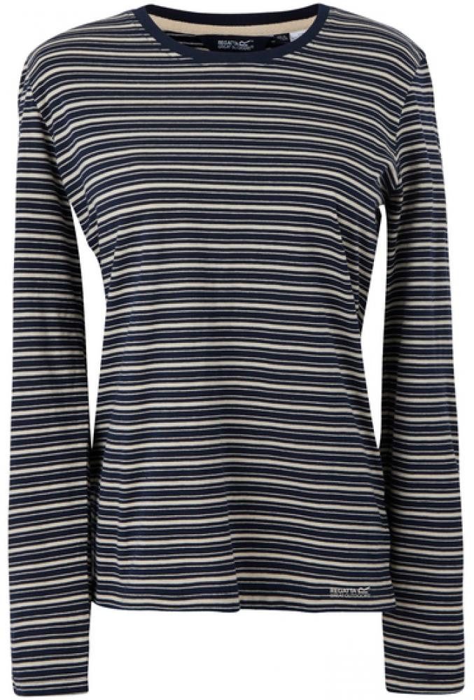 Langarmshirt Damen Striped Langarm T-Shirt - Federica