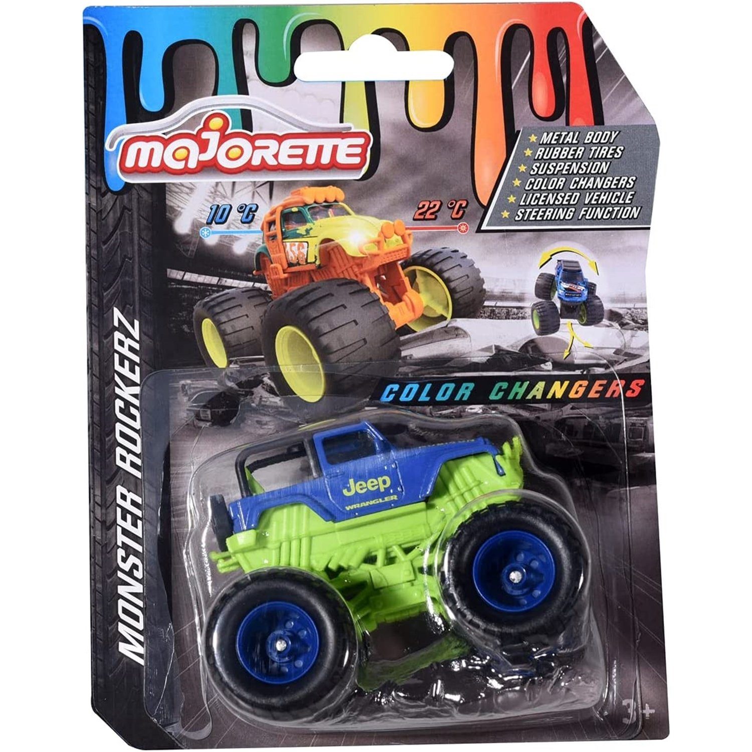 majORETTE Spielzeug-Auto 212057257 Monster Rockerz Color günstig online kaufen