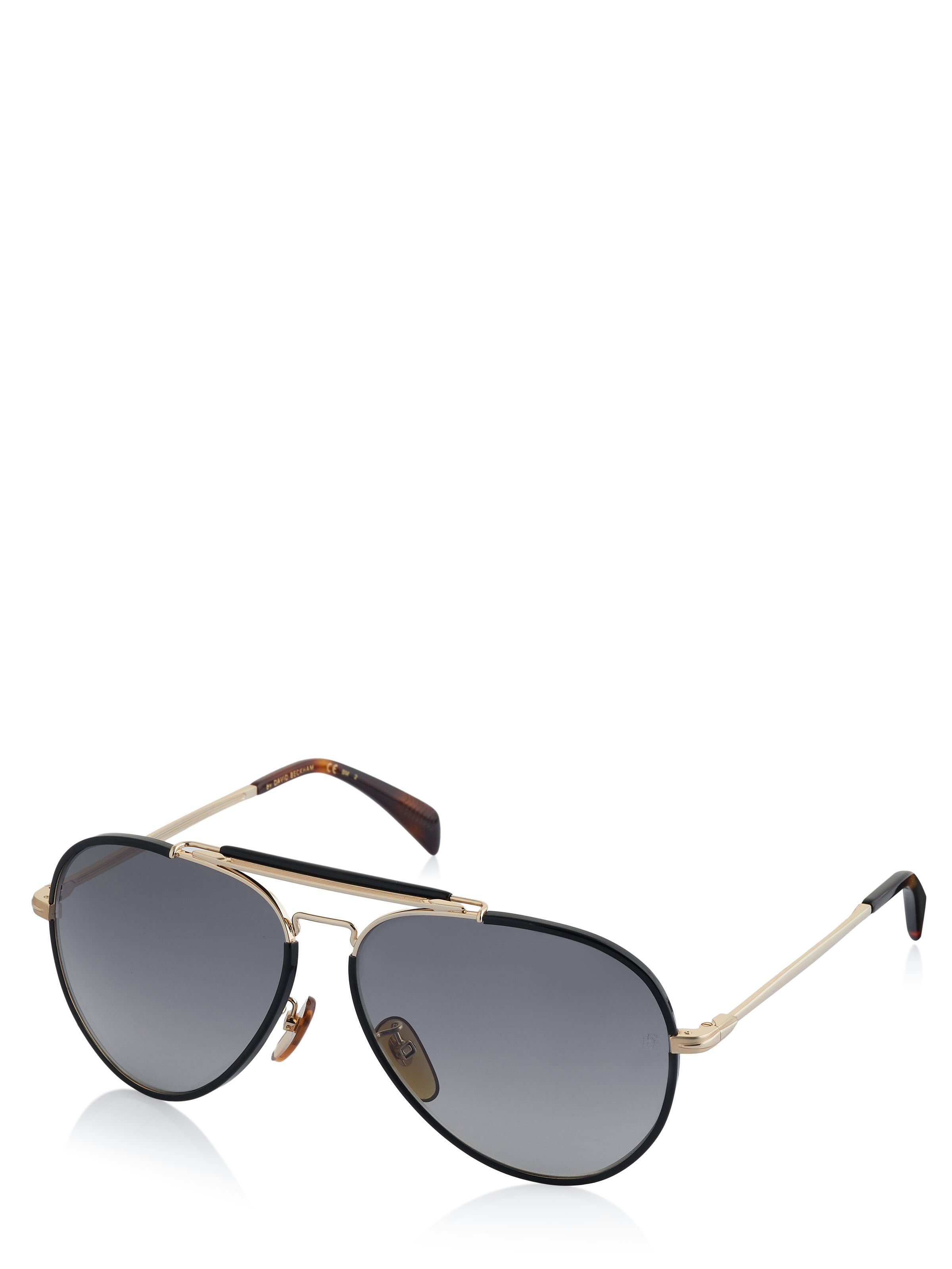 DAVID BECKHAM Sonnenbrille David Beckham Sonnenbrille schwarz-gold