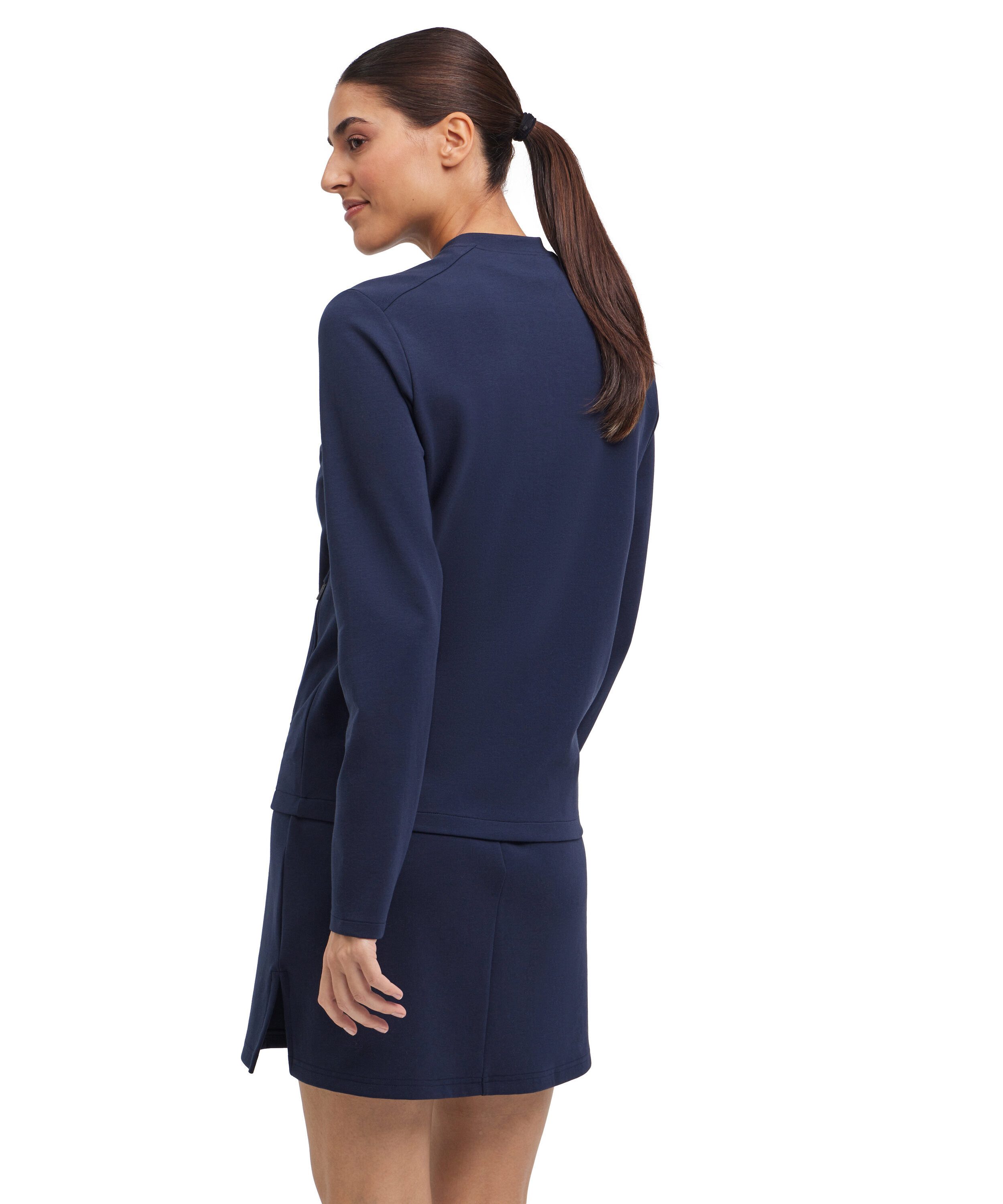 FALKE Funktionsjacke (1-St) mit Bio-Baumwolle