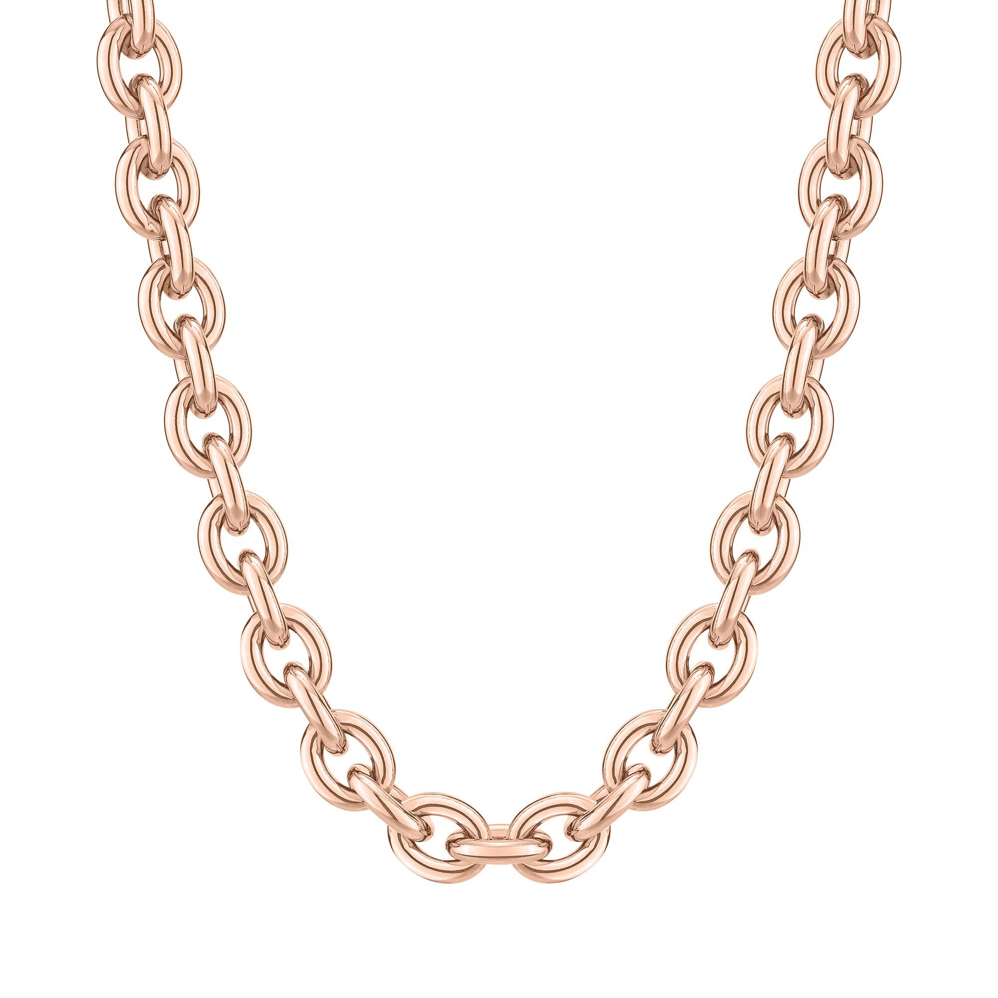 Tamaris Edelstahlkette Edelstahl rosa...